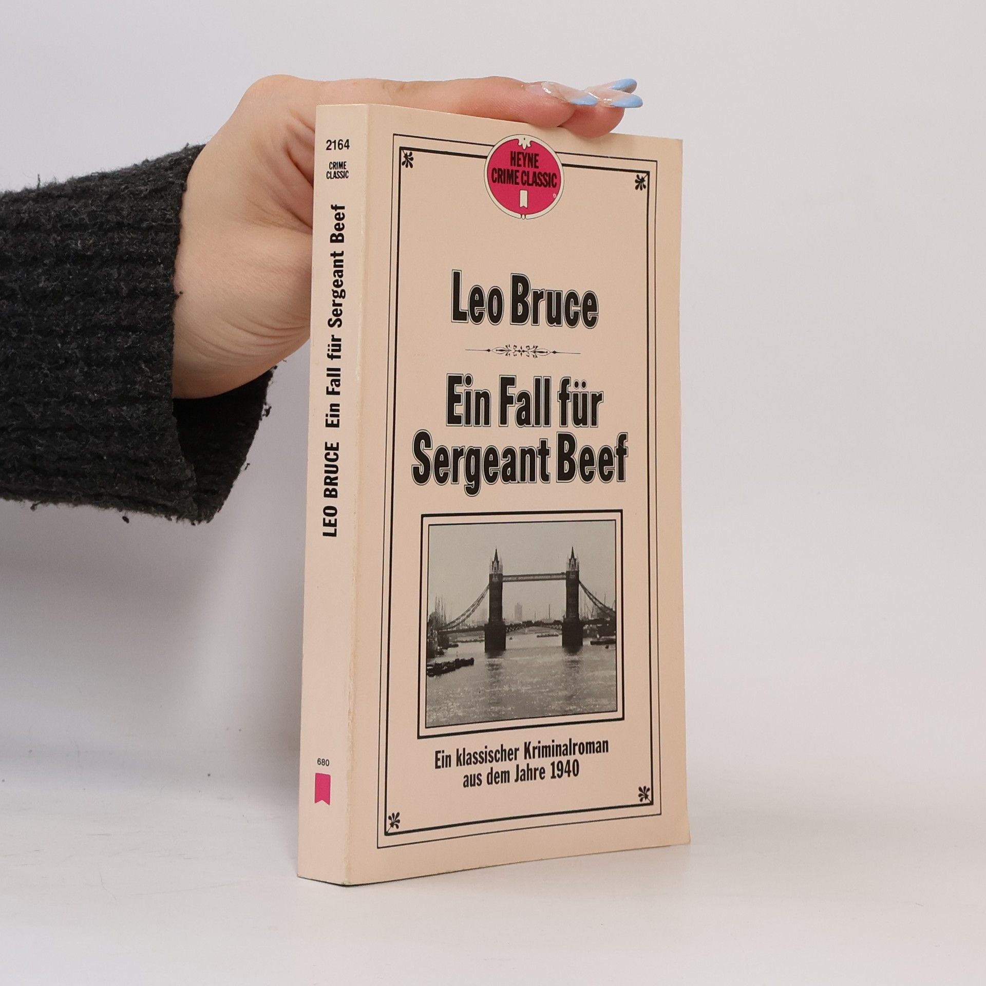 Leo Bruce Ein Fall für Sergeant Beef. Ein klassischer Kriminalroman aus dem Jahre 1940.