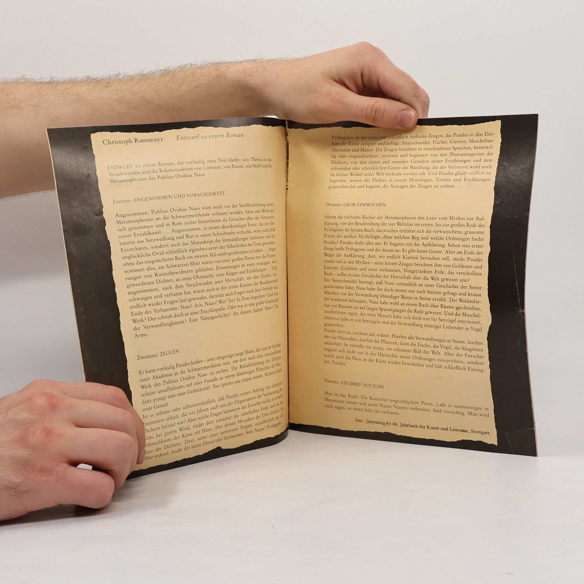 José Maria de Eça de Queirós Die Andere Bibliothek. III/1988