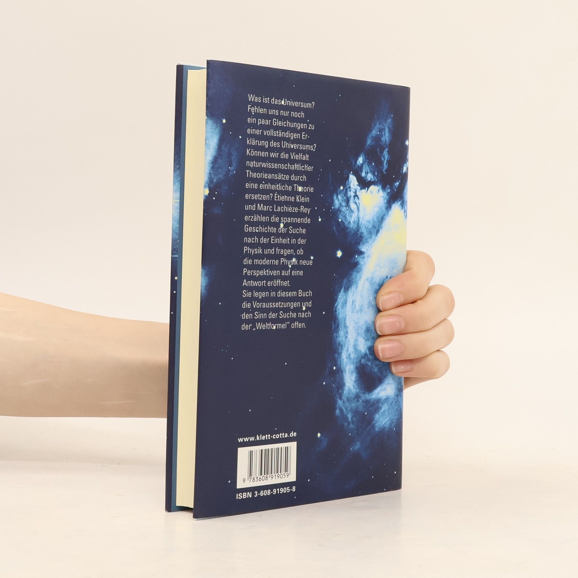 Etienne Klein Die Entwirrung des Universums
