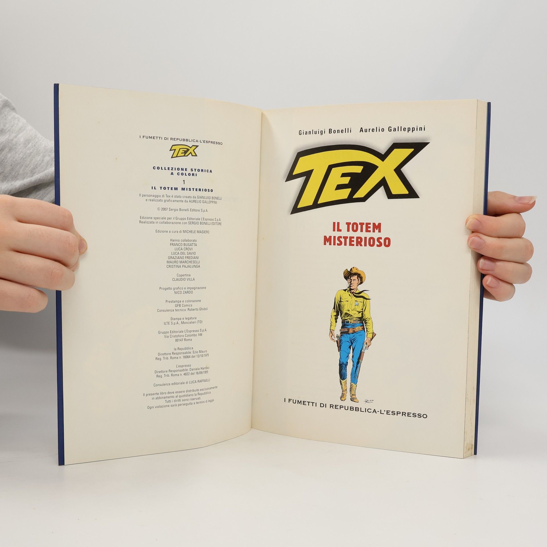Gian Luigi Bonelli Tex 1. Il totem misterioso