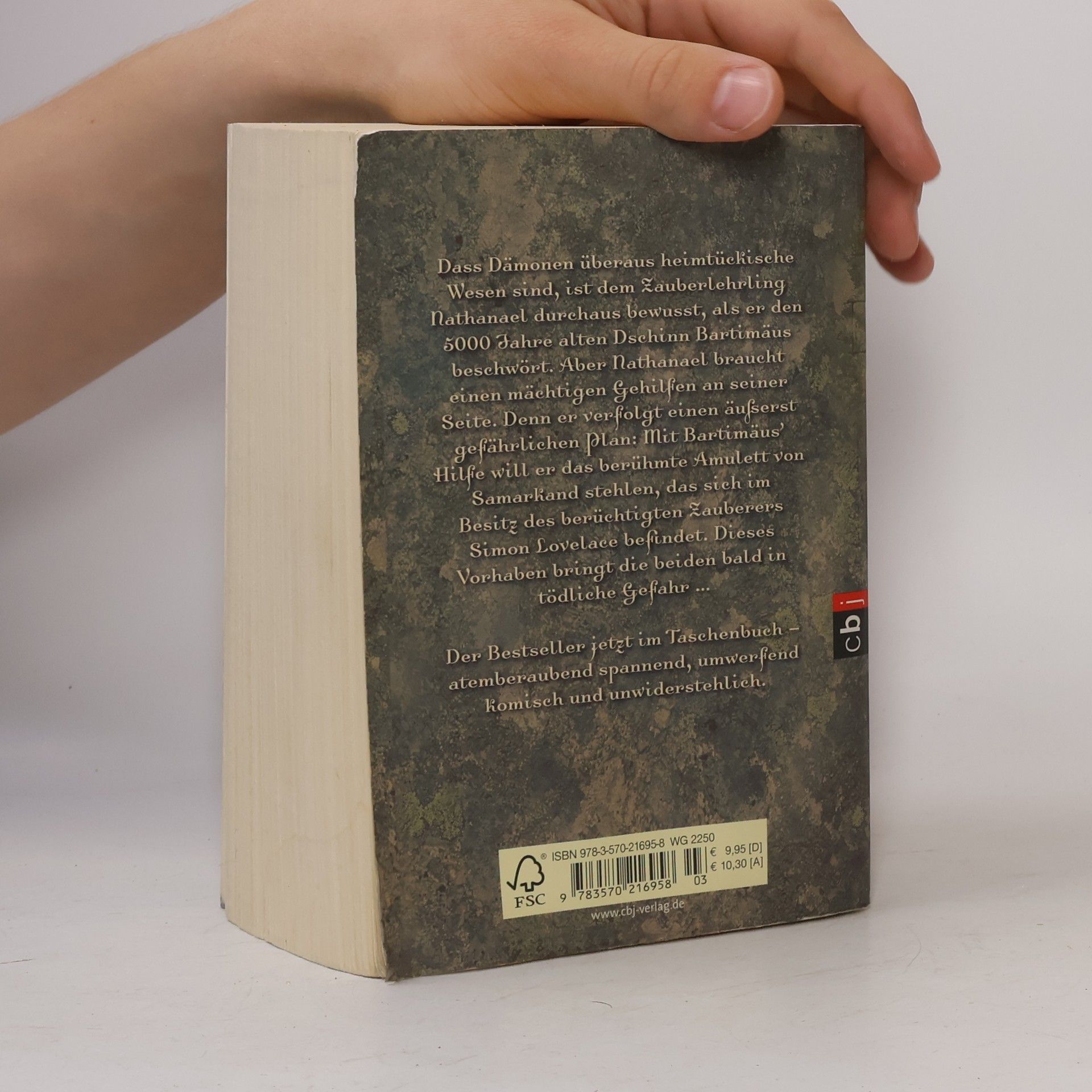 Jonathan Stroud Bartimäus 1, Das Amulett von Samarkand