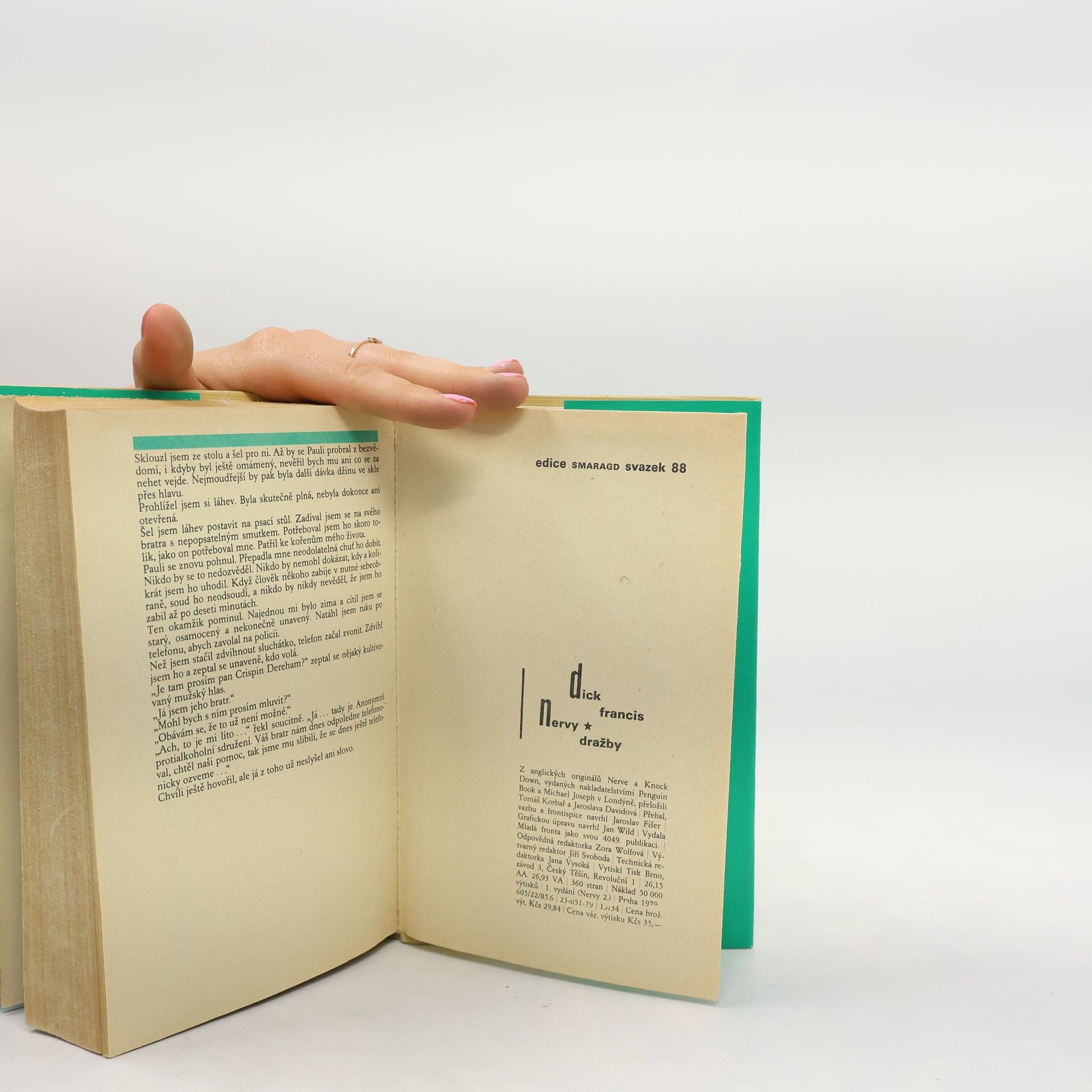 Dick Francis Nervy/Dražby