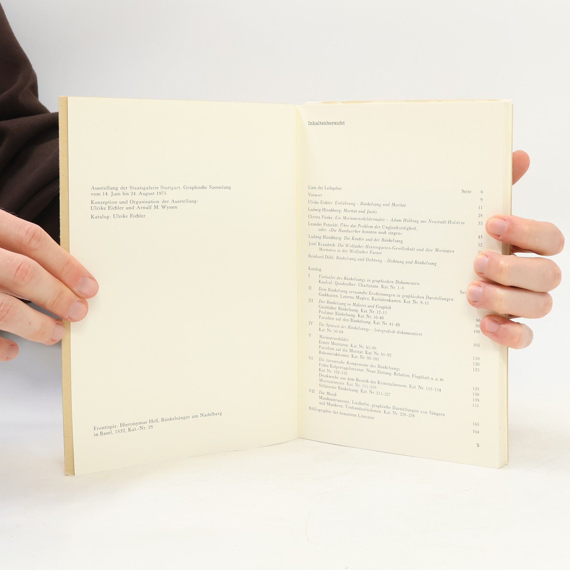 Autorenkollektiv Bänkelsang und Moritat