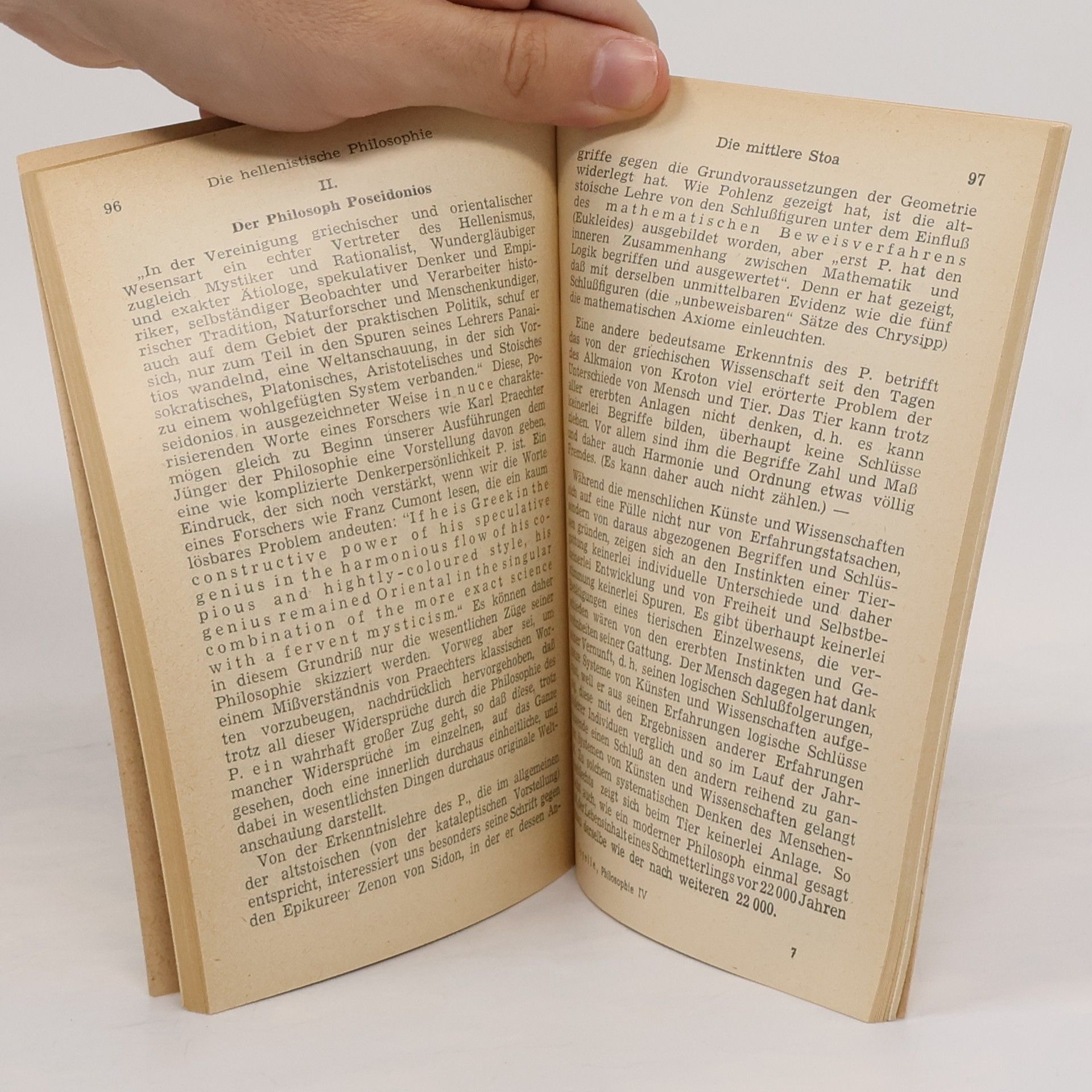 Wilhelm Capelle Geschichte der Philosophie IV