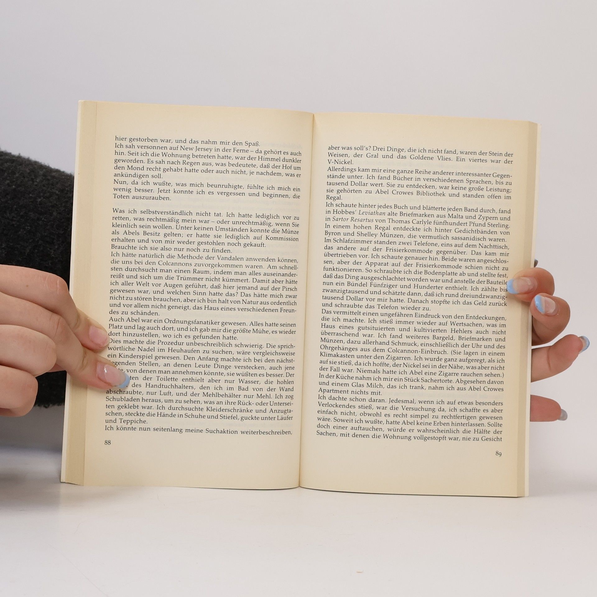 Lawrence Block Ein Philosoph mit langen Fingern