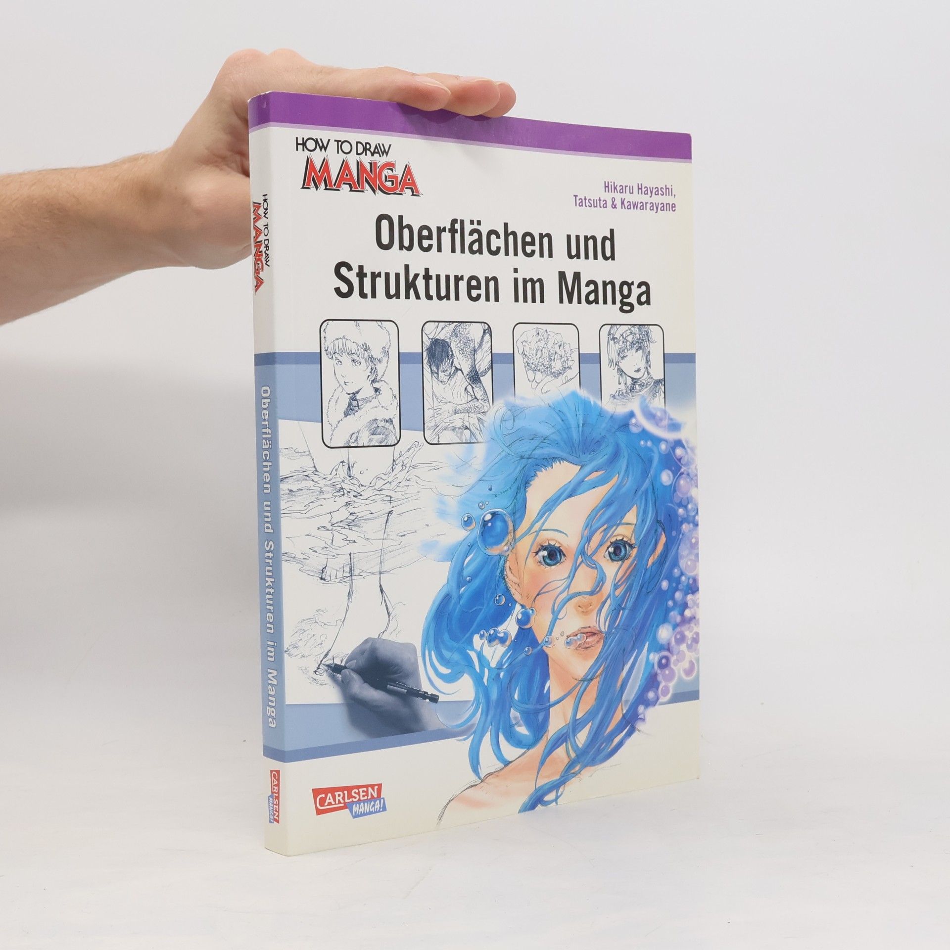 Kawarayane Oberflächen und Strukturen im Manga