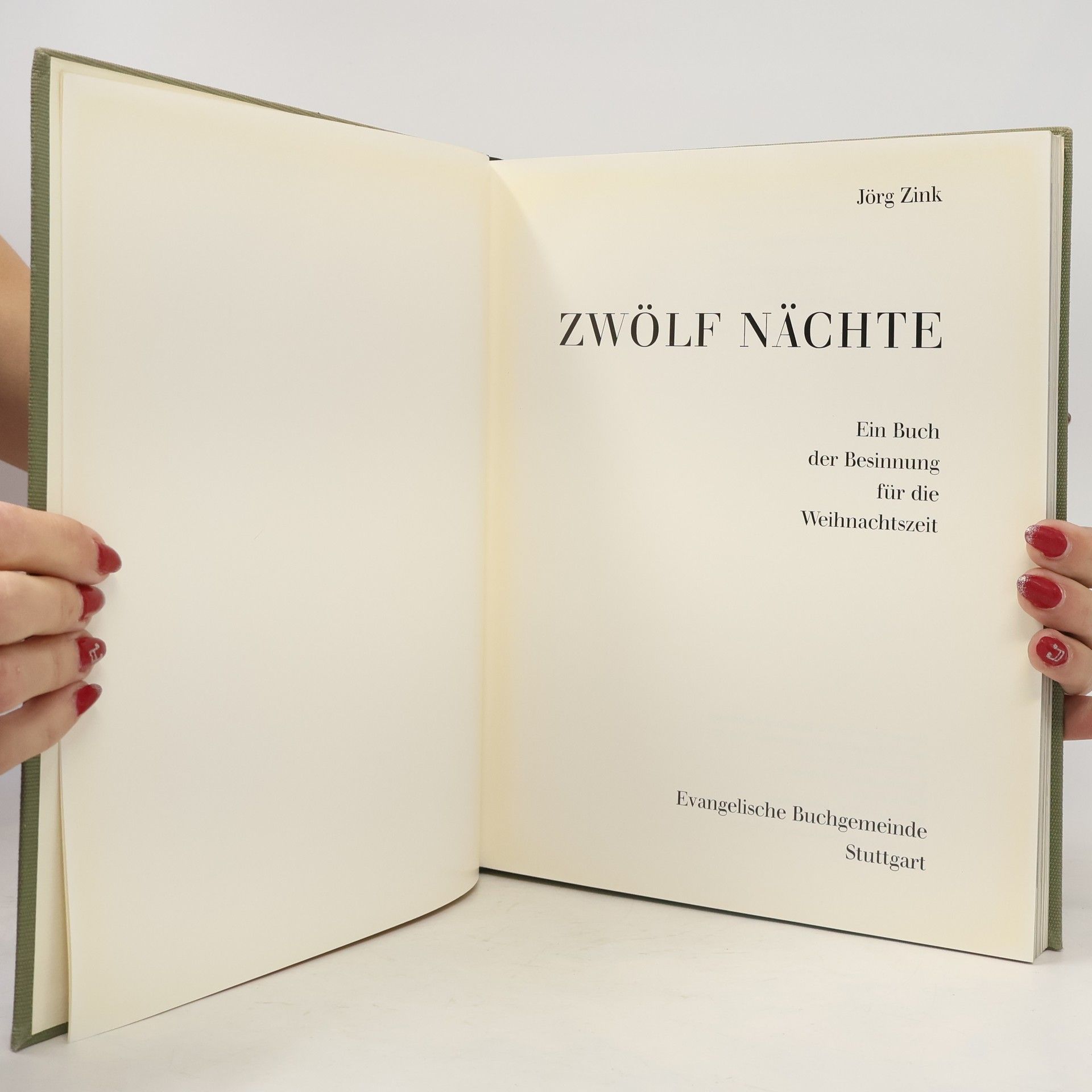 Jörg Zink Zwölf Nächte
