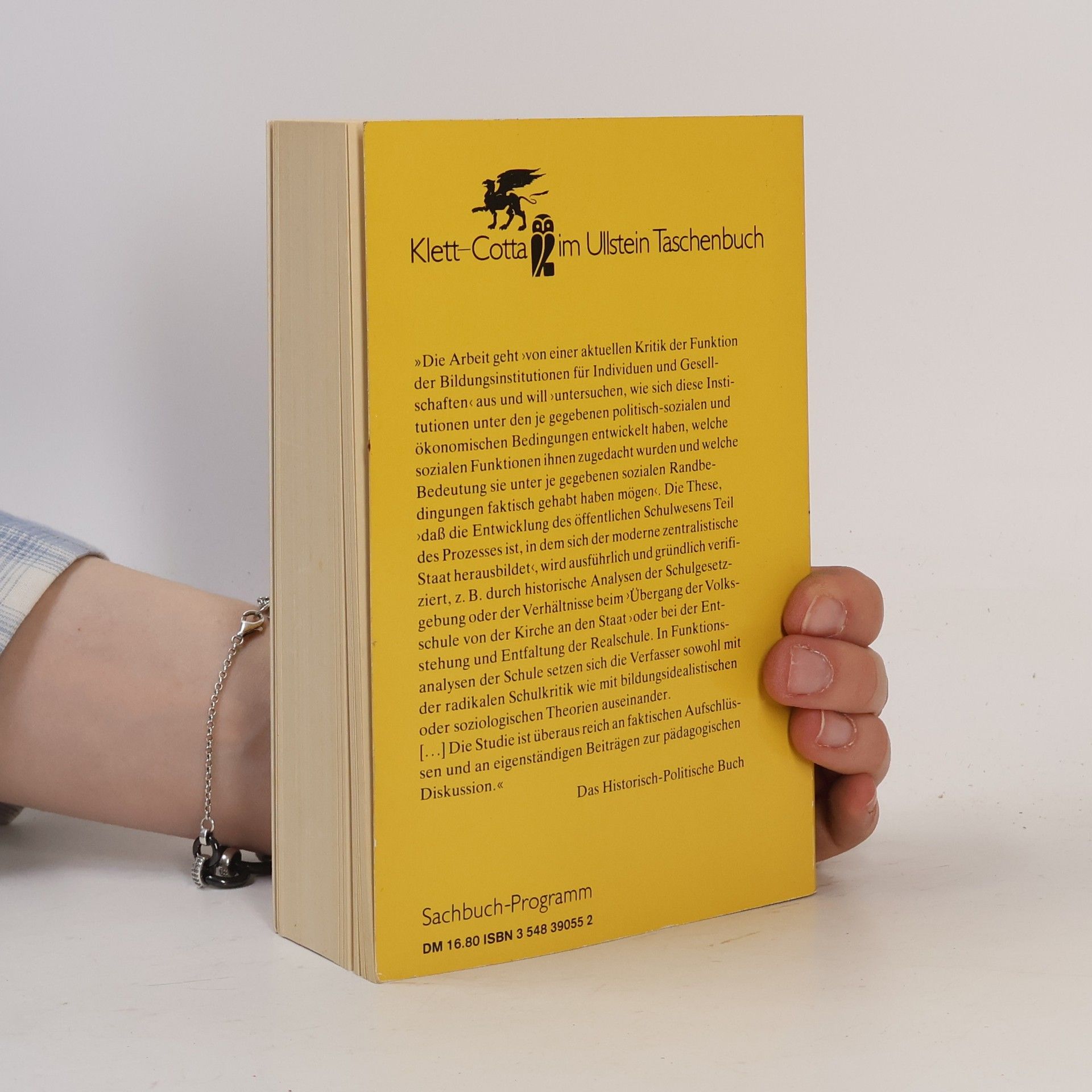 Achim Leschinsky Schule im historischen Prozess
