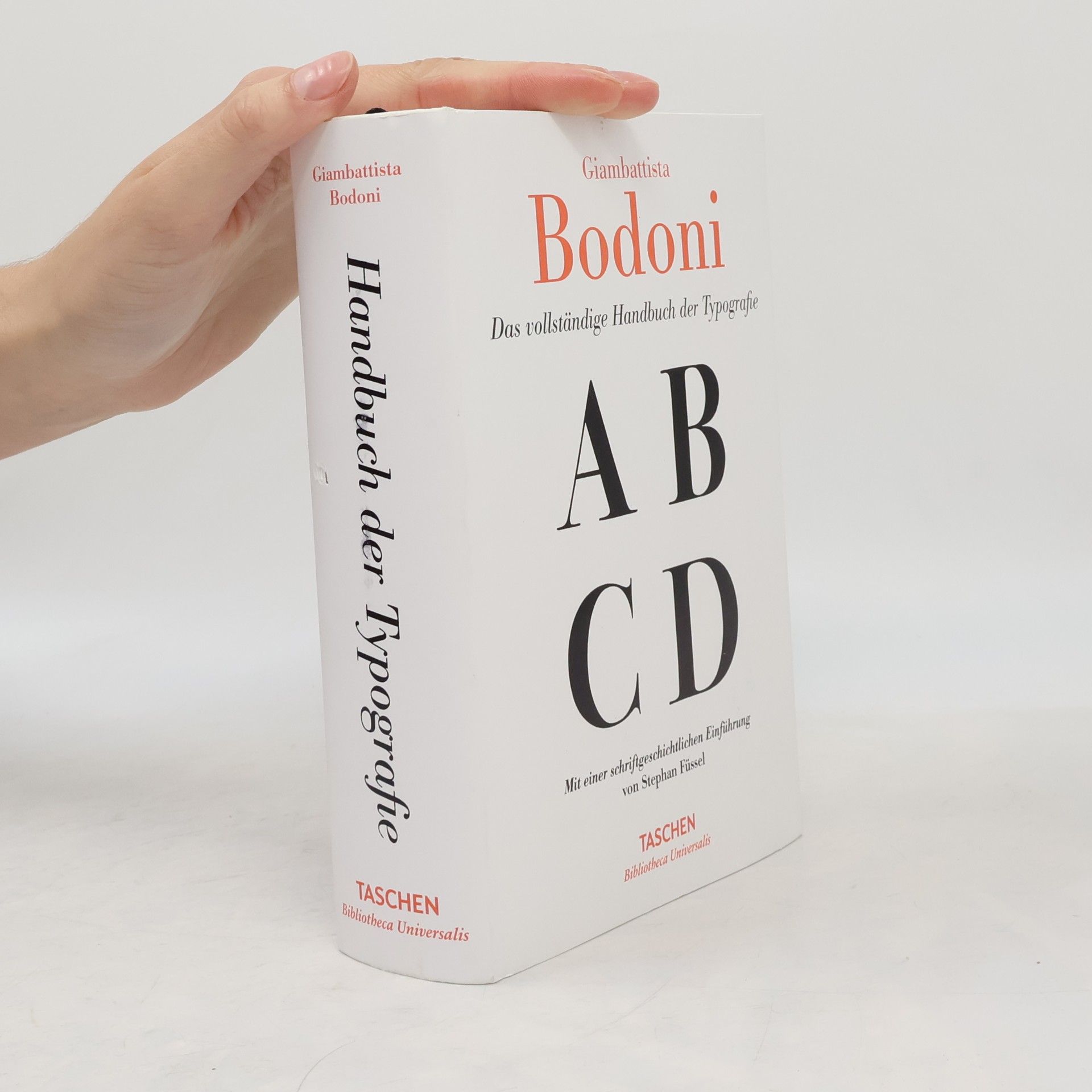 Giambattista Bodoni Handbuch der Typografie