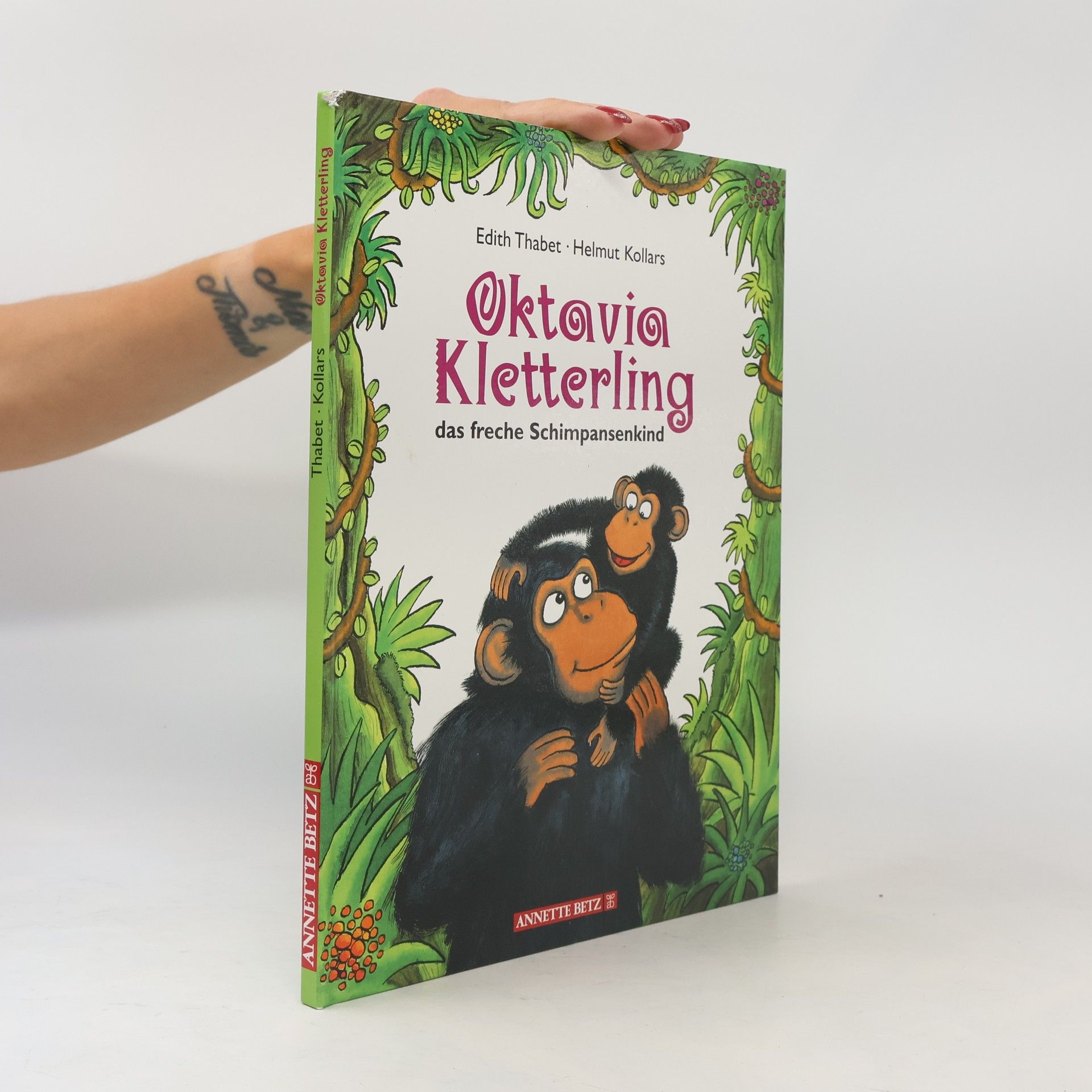 Oktavia Kletterling, das freche Schimpansenkind