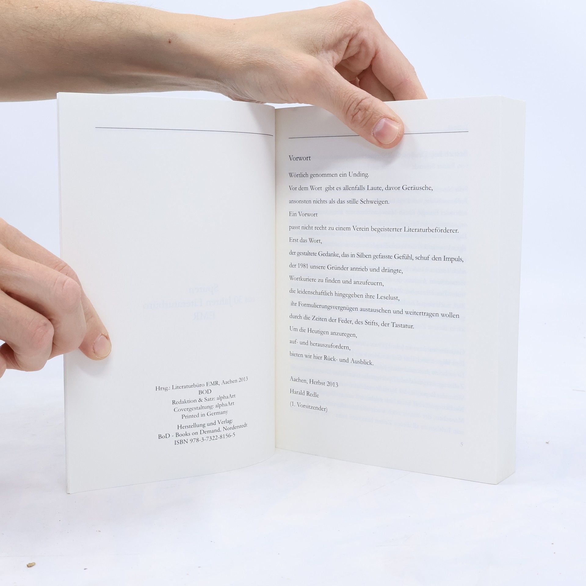Literaturbüro in der Euregio Maas-Rhein e. V. Spuren aus 30 Jahren Literaturbüro EMR