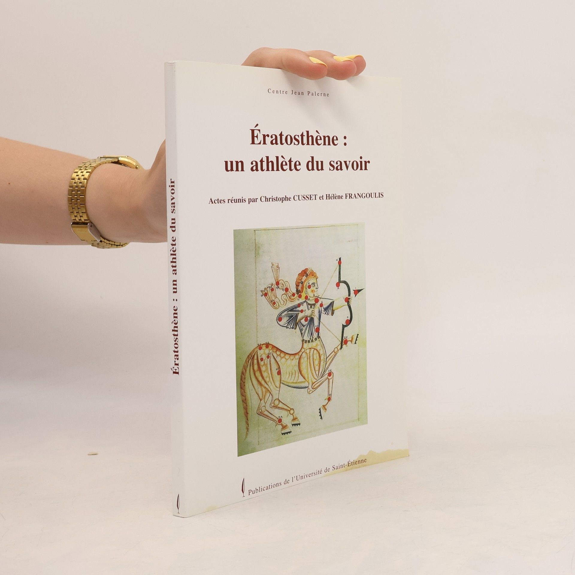 Hélène Frangoulis Eratosthene athlète du savoir - journée d'étude du vendredi 2 juin 2006, Université de Saint-Étienne