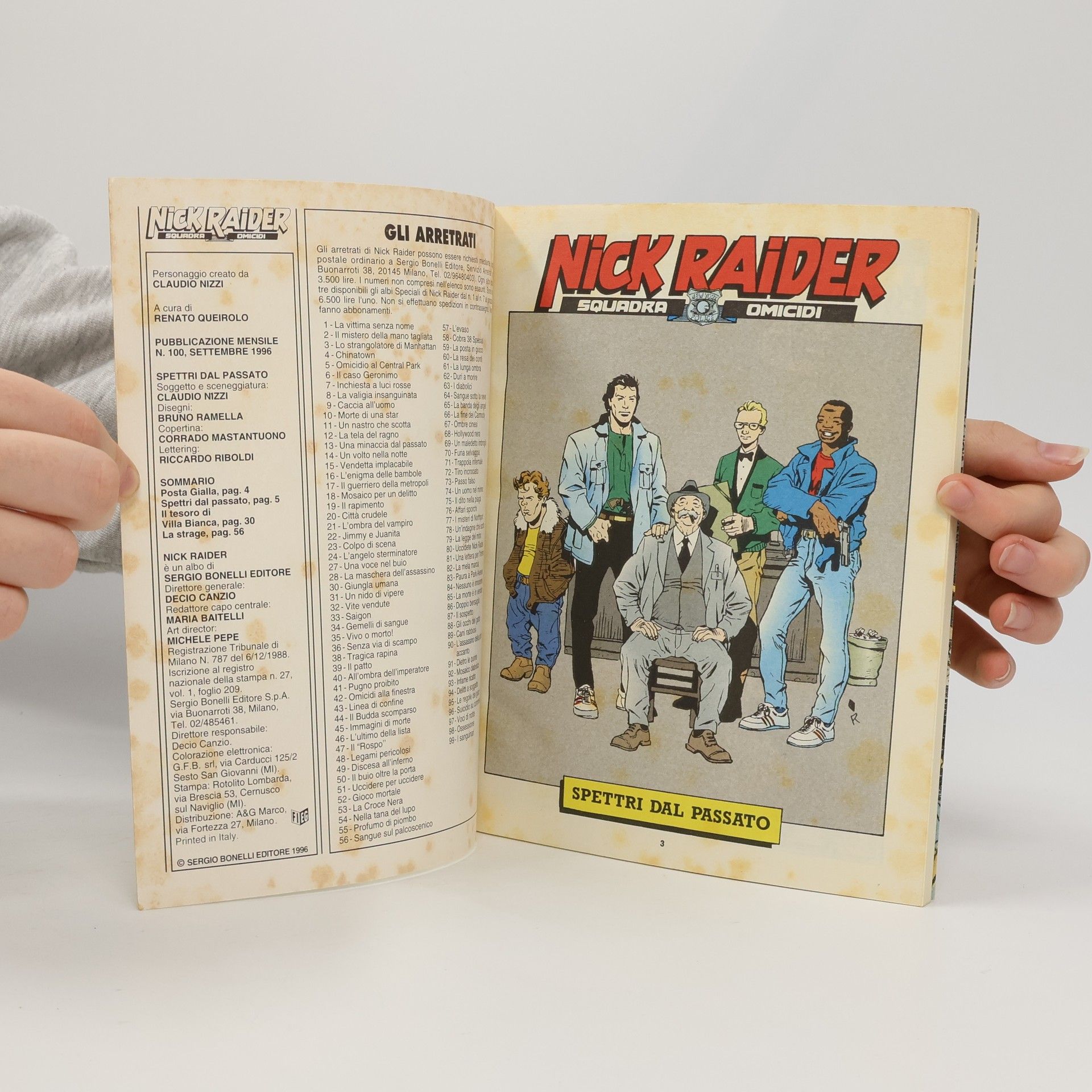 Collectif d'auteurs Nick Raider, nr. 100