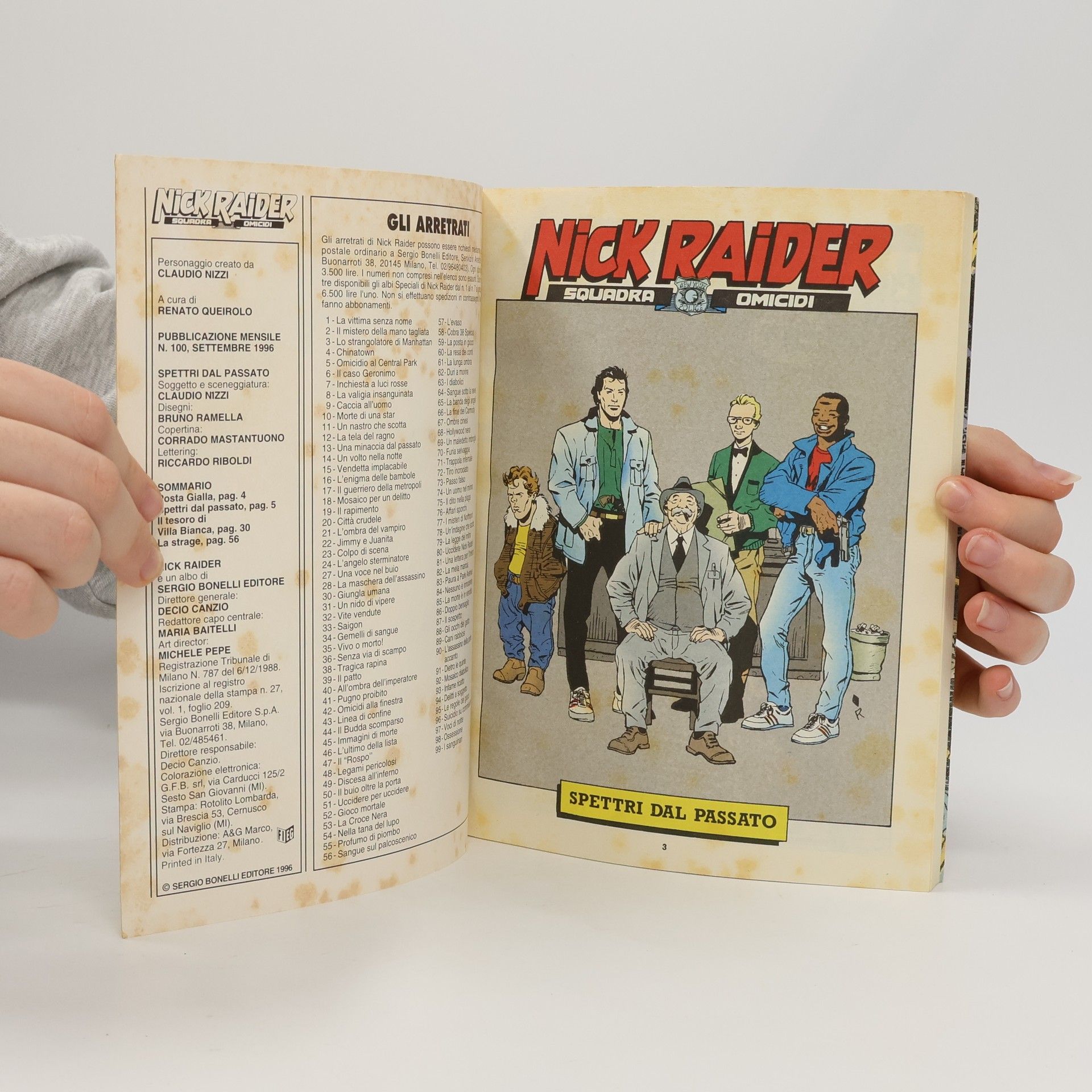 Collectif d'auteurs Nick Raider, nr. 100