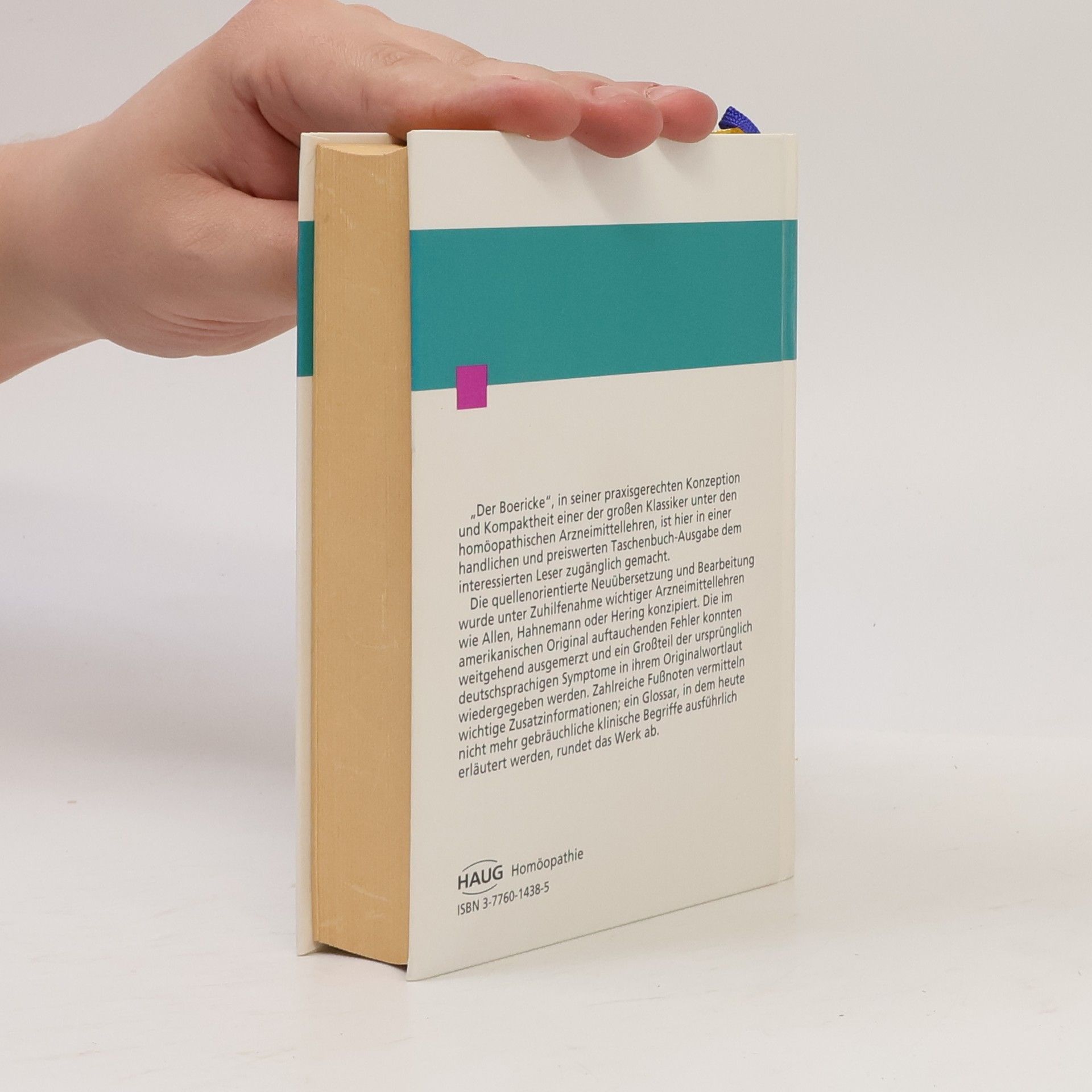 William Boericke Handbuch der homöopathischen Materia medica