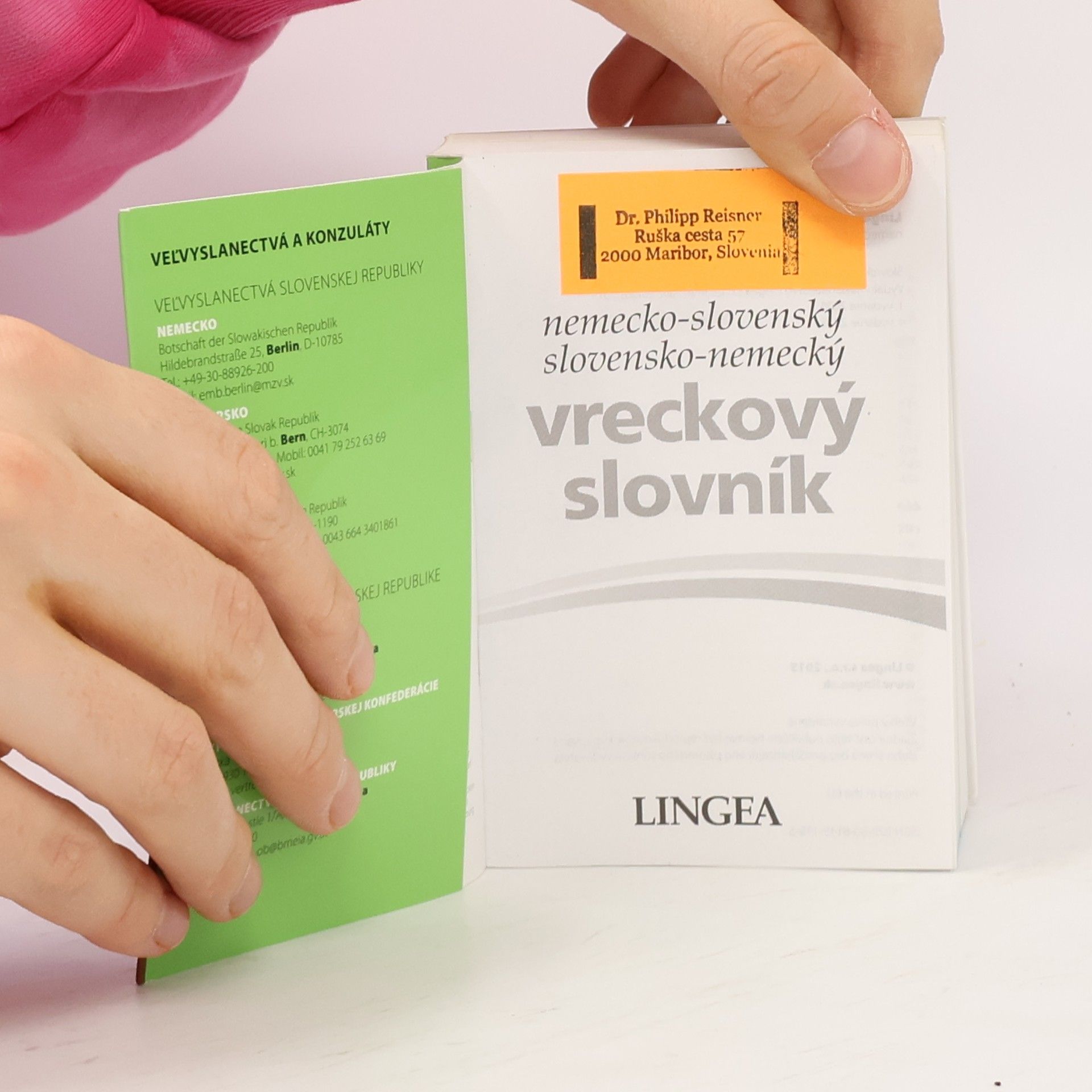 Autorenkollektiv Nemecko-slovenský, slovensko-nemecký vreckový slovník