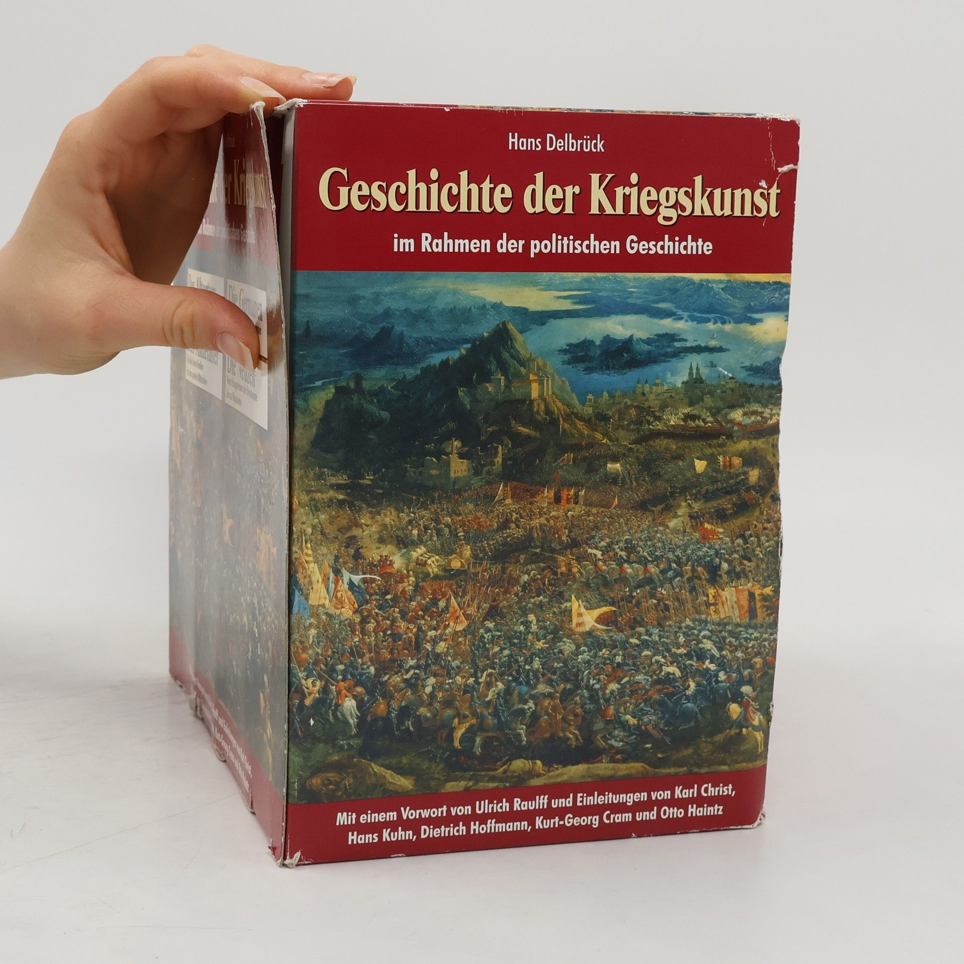 Hans Delbrück Geschichte der Kriegskunst (4 Bände, komplett)