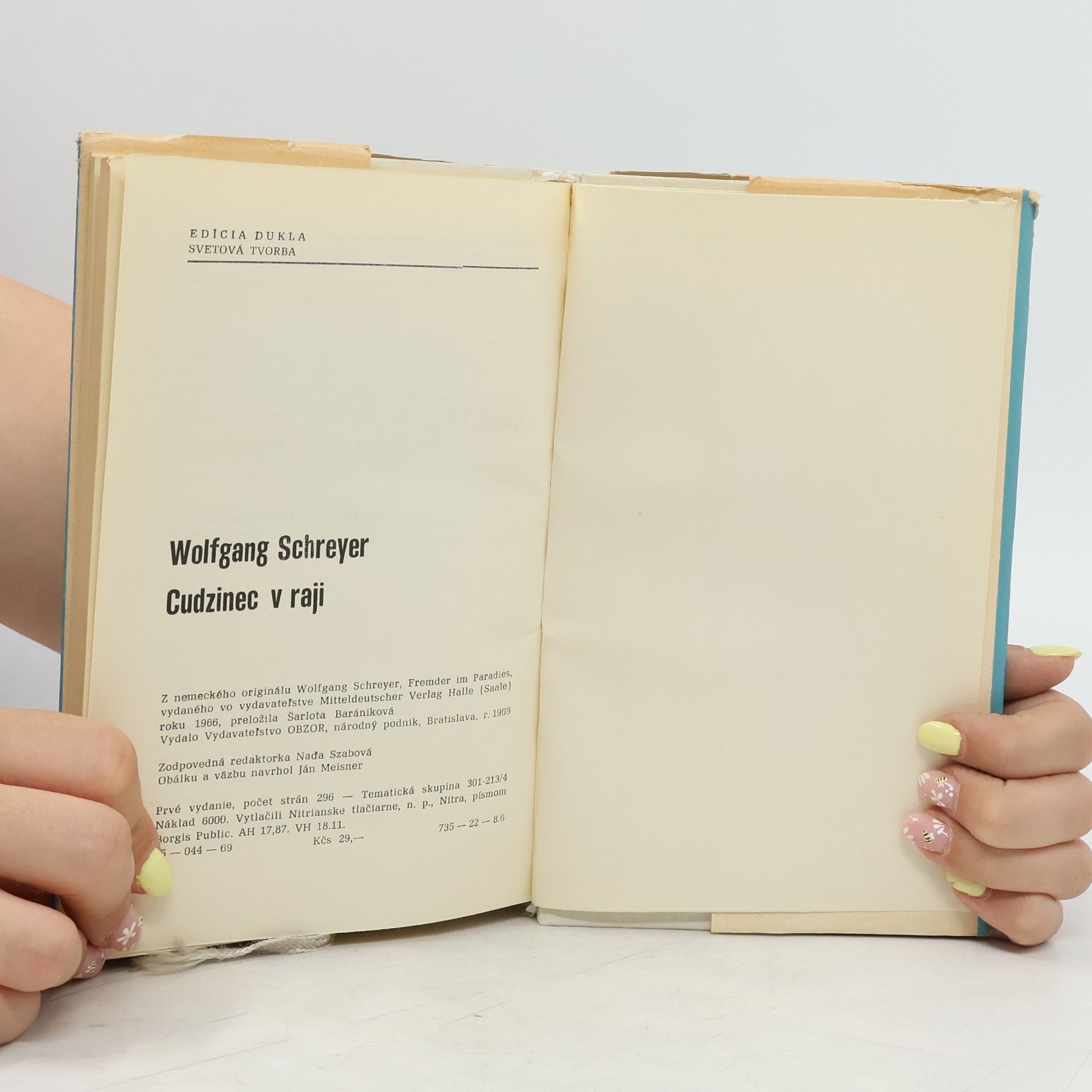 Wolfgang Schreyer Cudzinec v raji