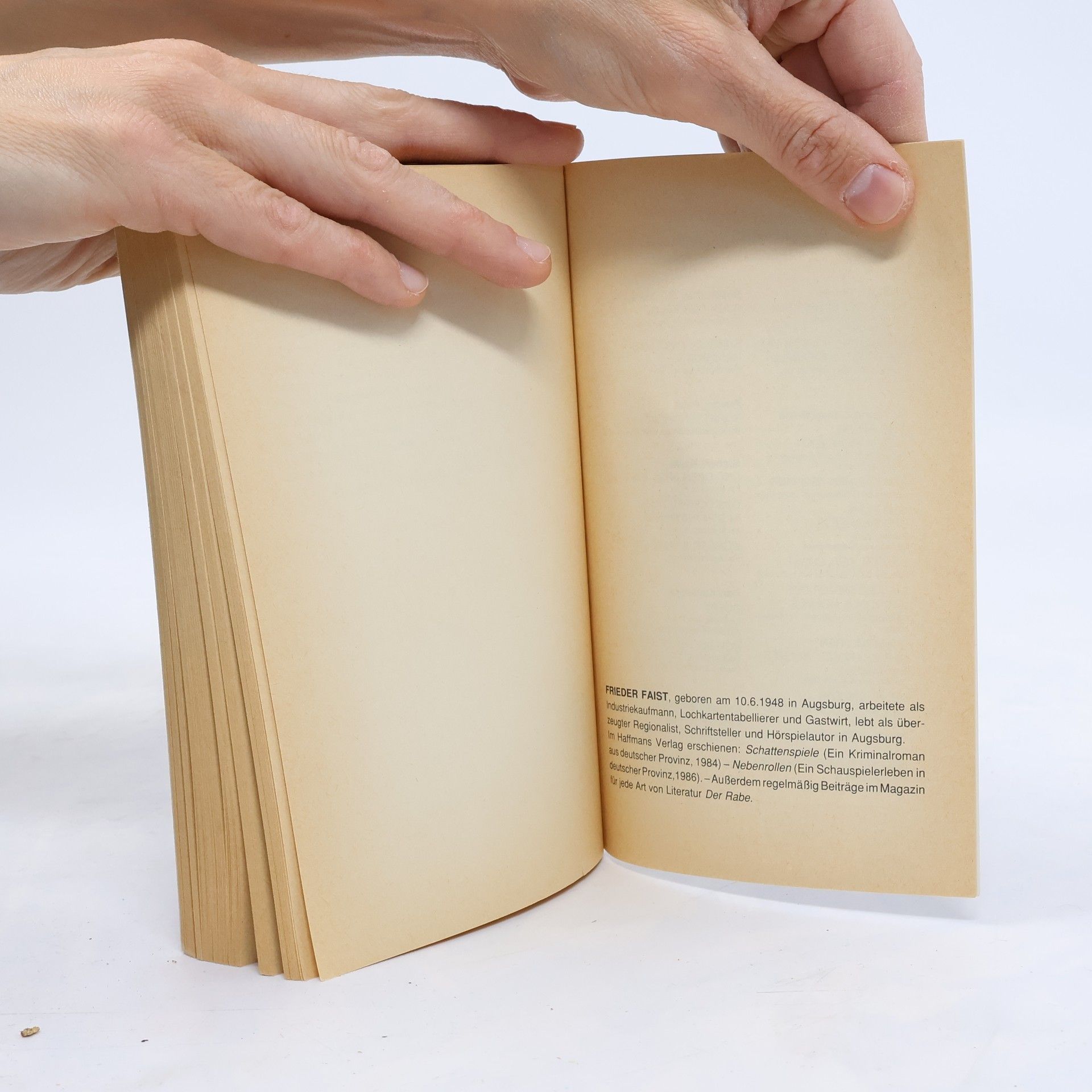 Frieder Faist Haffmans Taschenbuch - 35: Schattenspiele