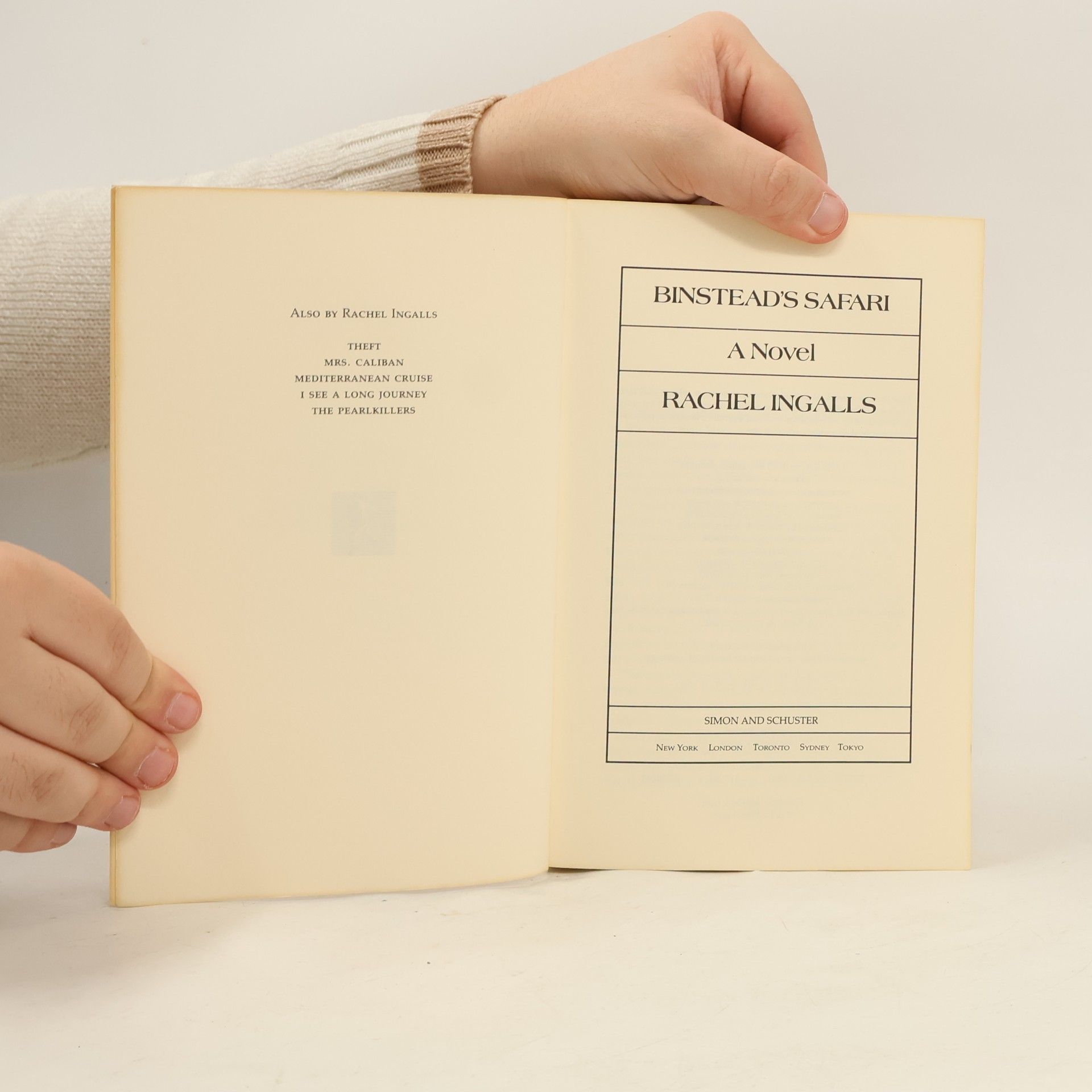Rachel Ingalls Binstead's Safari