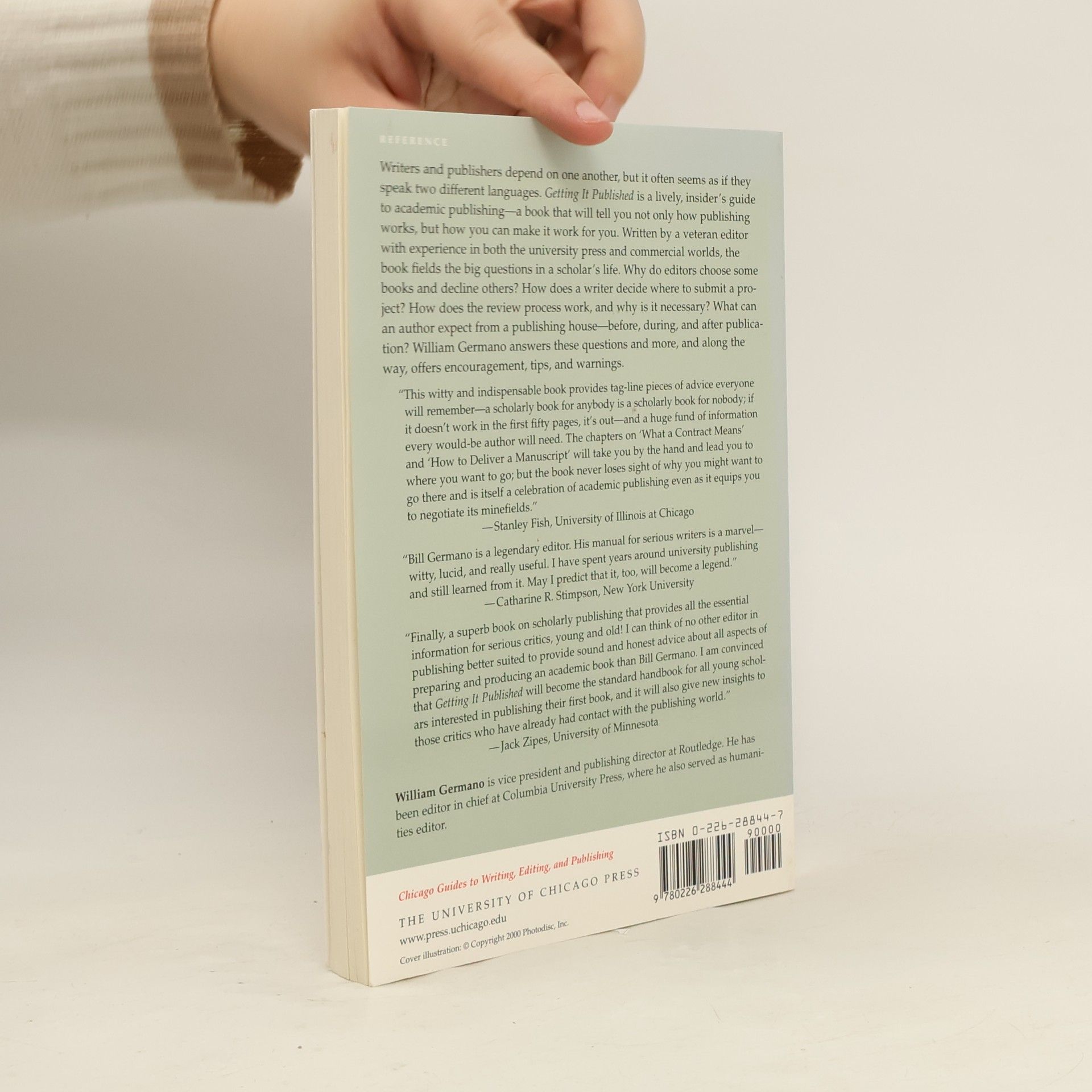 William P. Germano Getting It Published