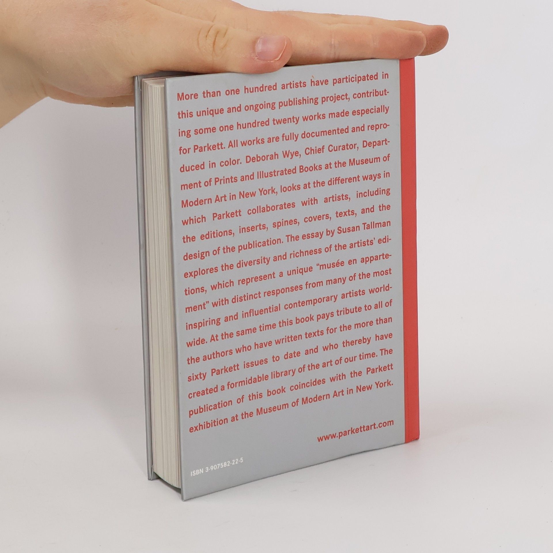 Deborah Wye Parkett Collaborations & Editions Since 1984