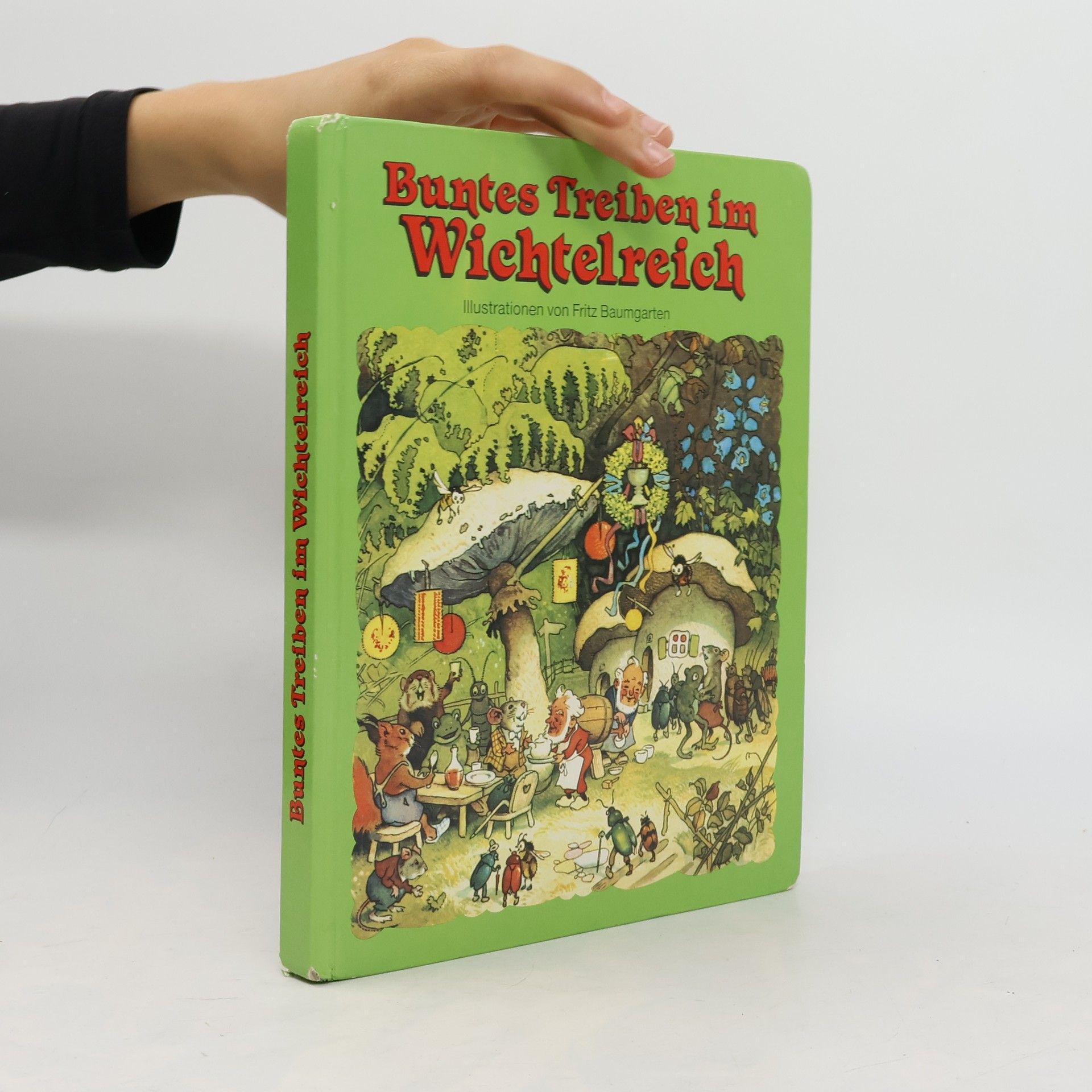 Fritz Baumgarten Buntes Treiben im Wichtelreich