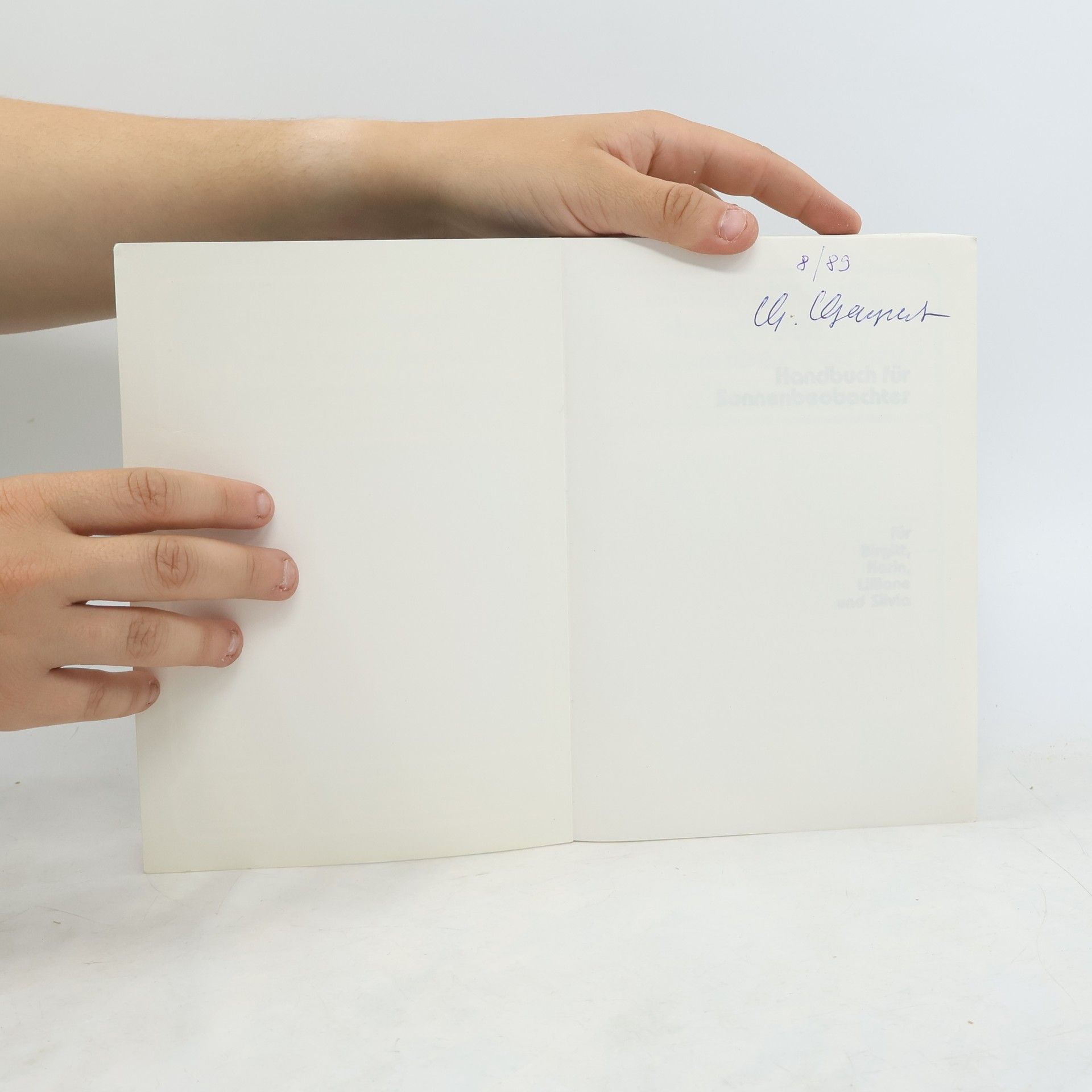 Rainer Beck Handbuch für Sonnenbeobachter - 2. Auflage 1989
