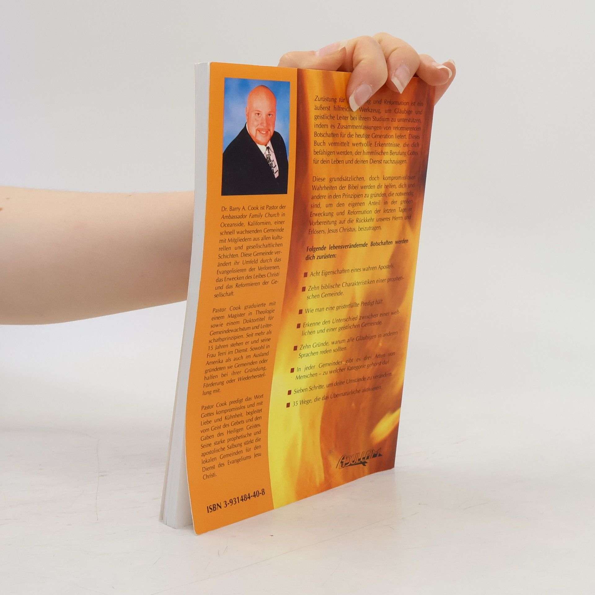 Dr. Barry A. Cook Zurüstung für Erweckung und Reformation