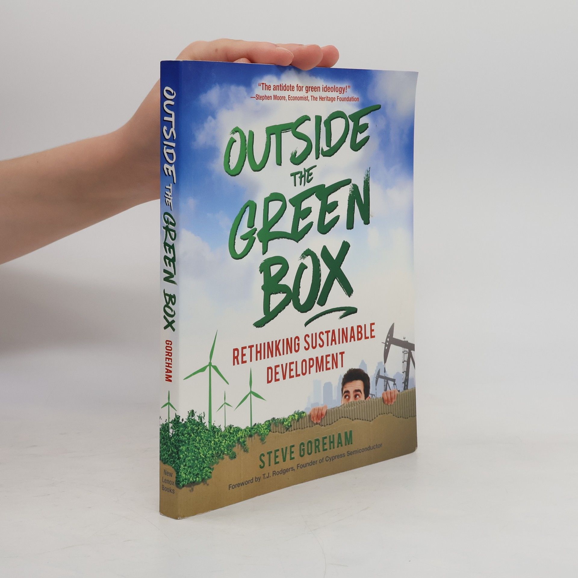 T.J. Rodgers Outside the Green Box