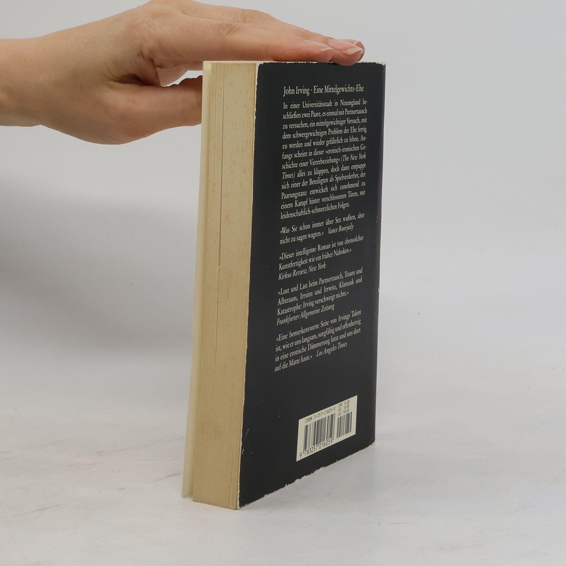 John Irving Eine Mittelgewichtsehe