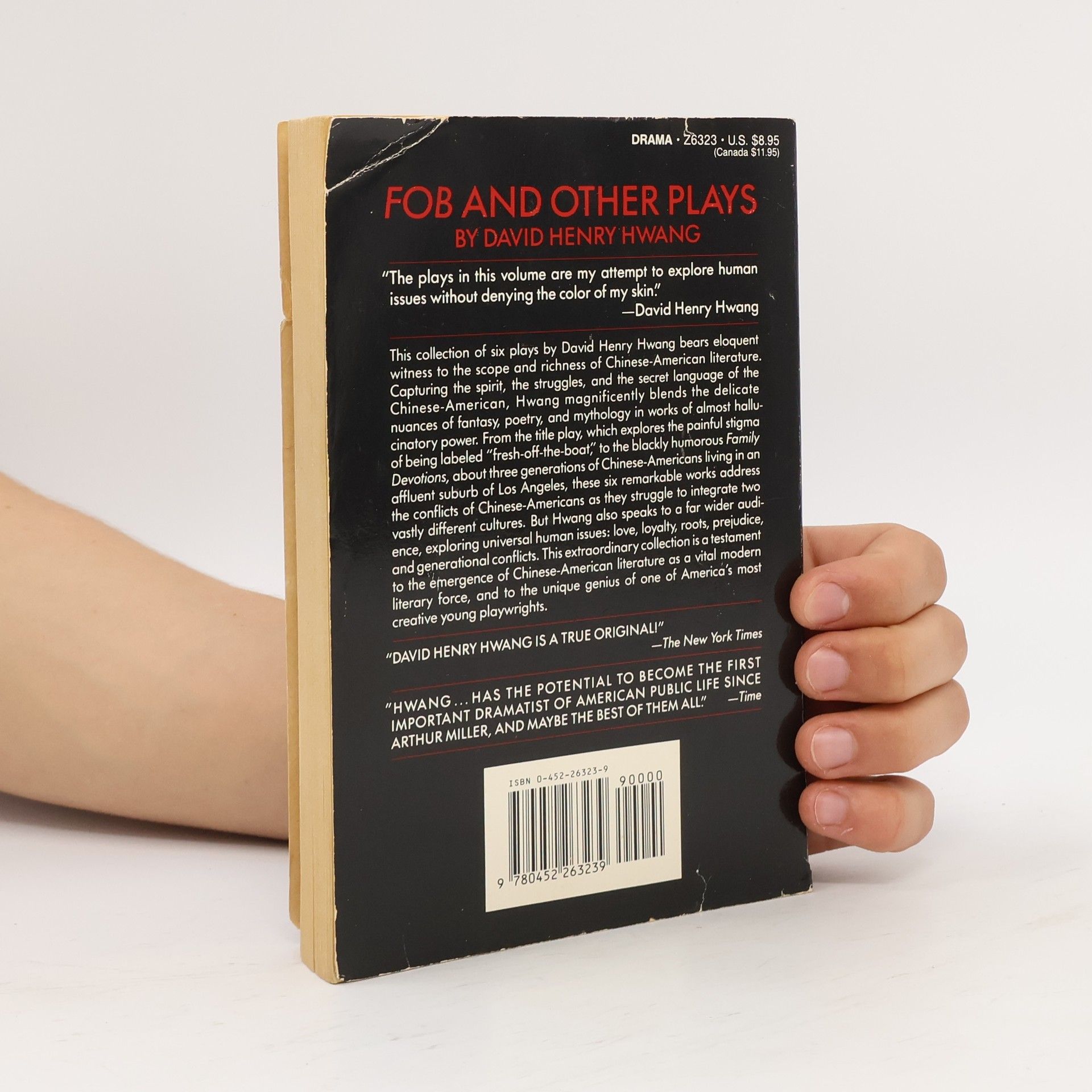 David Henry Hwang FOB and Other Plays