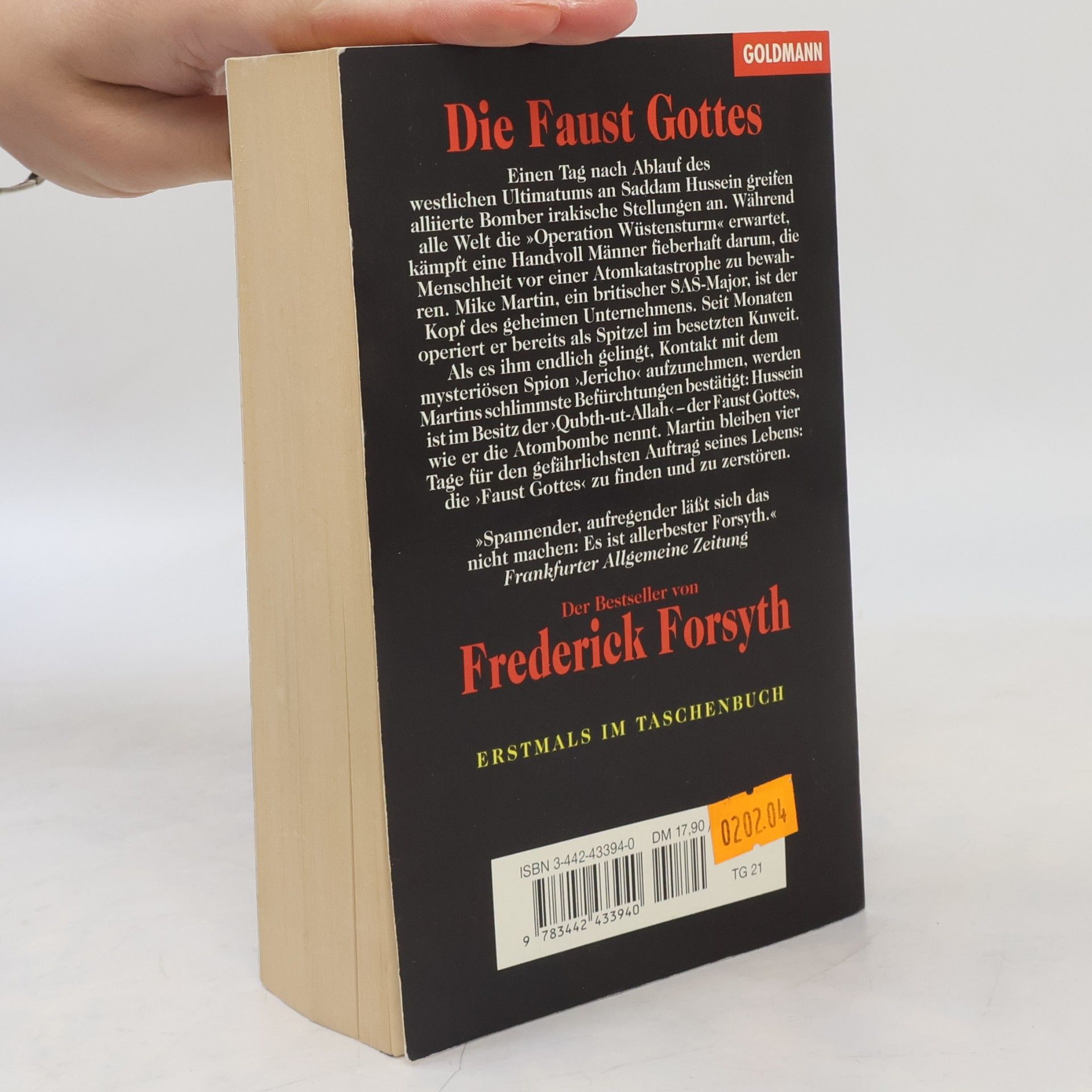 Frederick Forsyth Die Faust Gottes