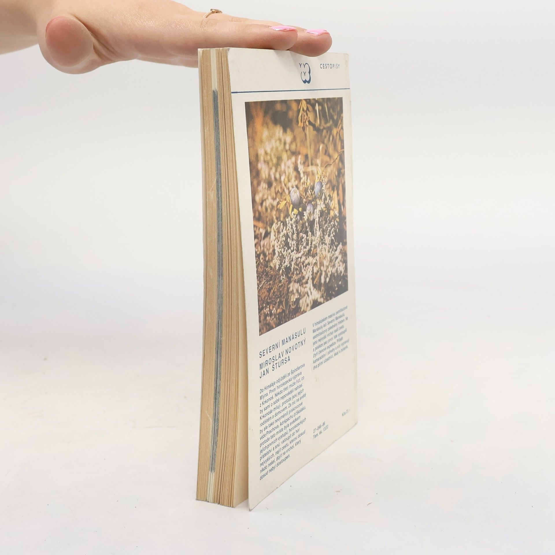 Jan Štursa Severní Manásulu. Prvovýstup krkonošské expedice