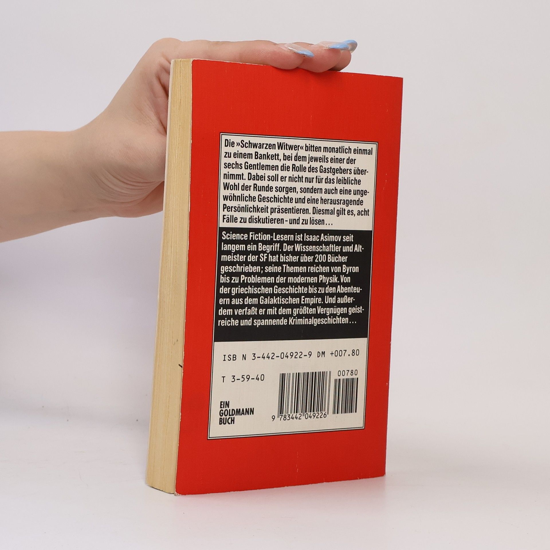Isaac Asimov Die "Schwarzen Witwer" bitten zu Tisch