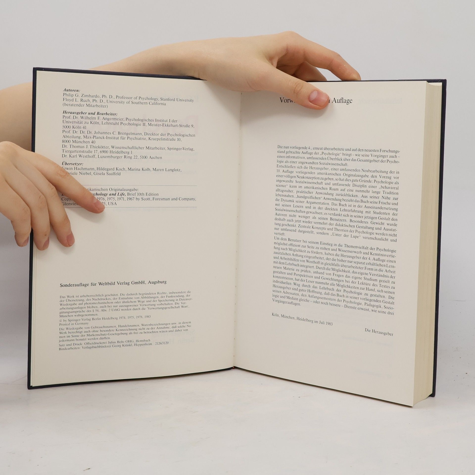 P. G. Zimbardo Psychologie
