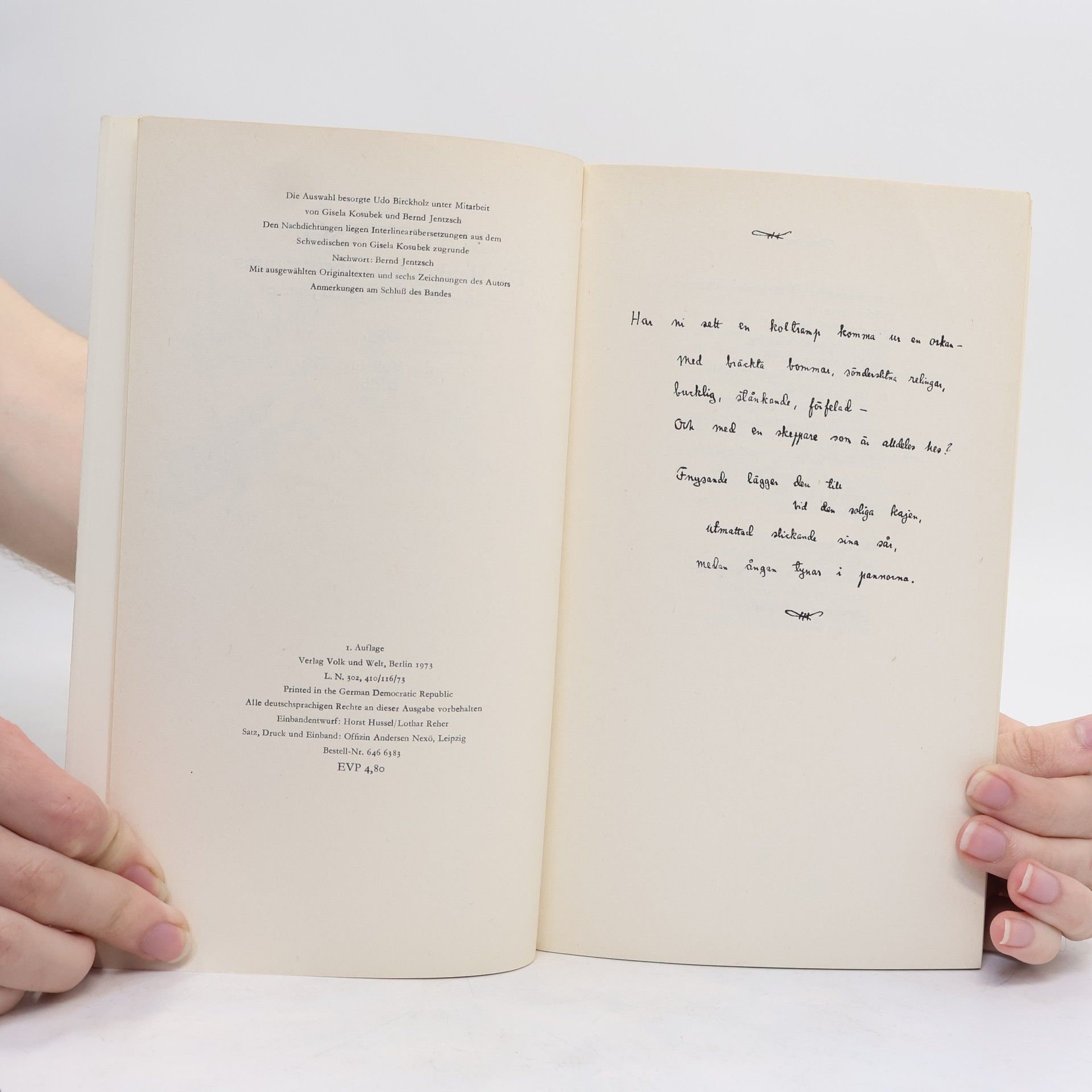 Harry Martinson Die Henker des Lebenstraums