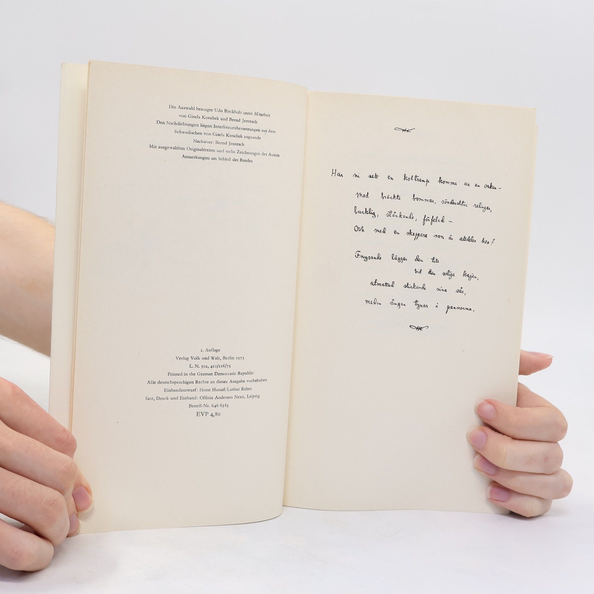 Harry Martinson Die Henker des Lebenstraums