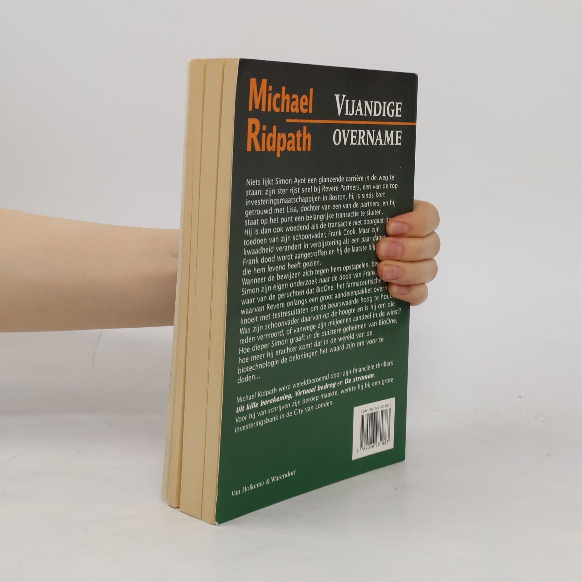 Michael Ridpath Vijandige overname