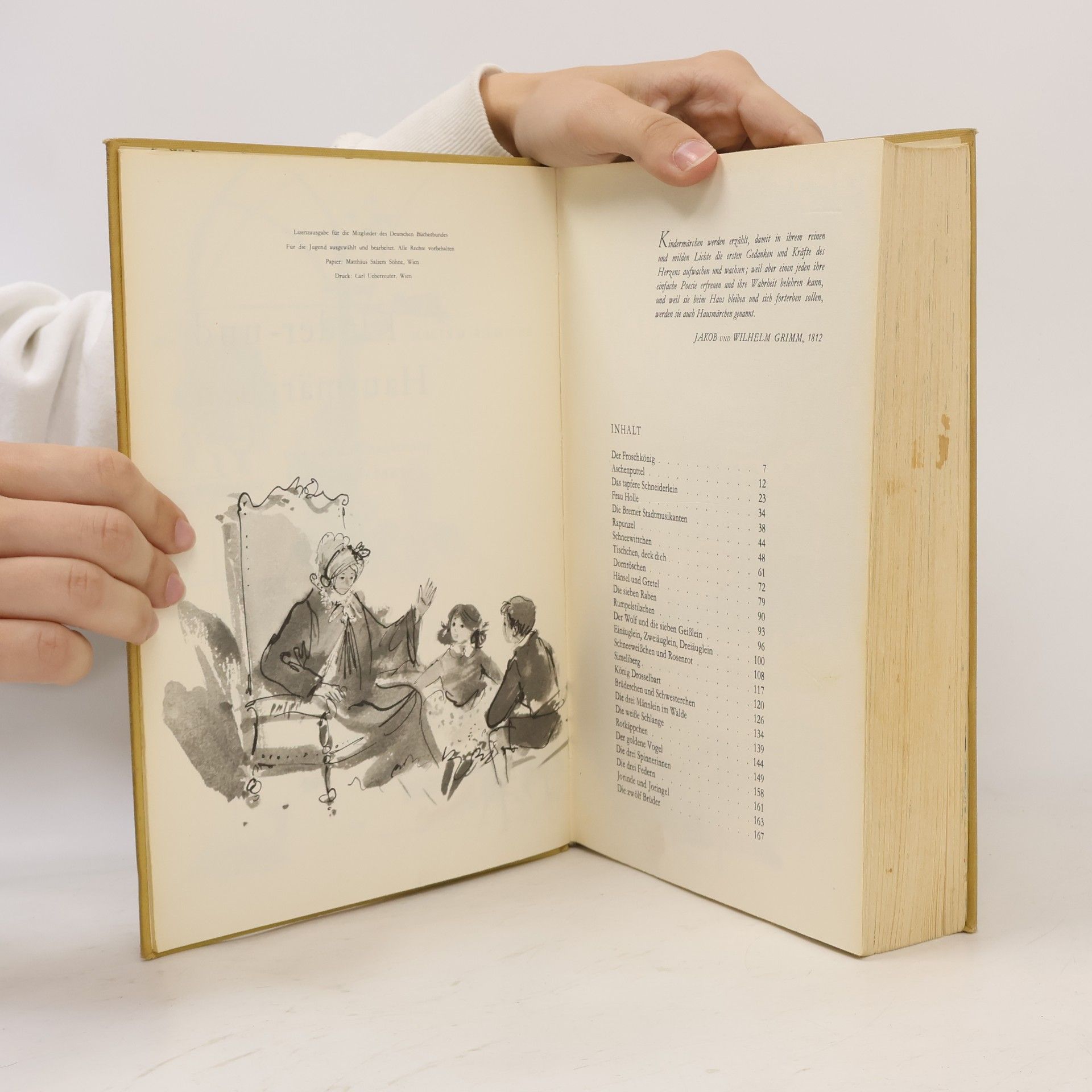 bratři Grimmové Kinder- und Hausmärchen