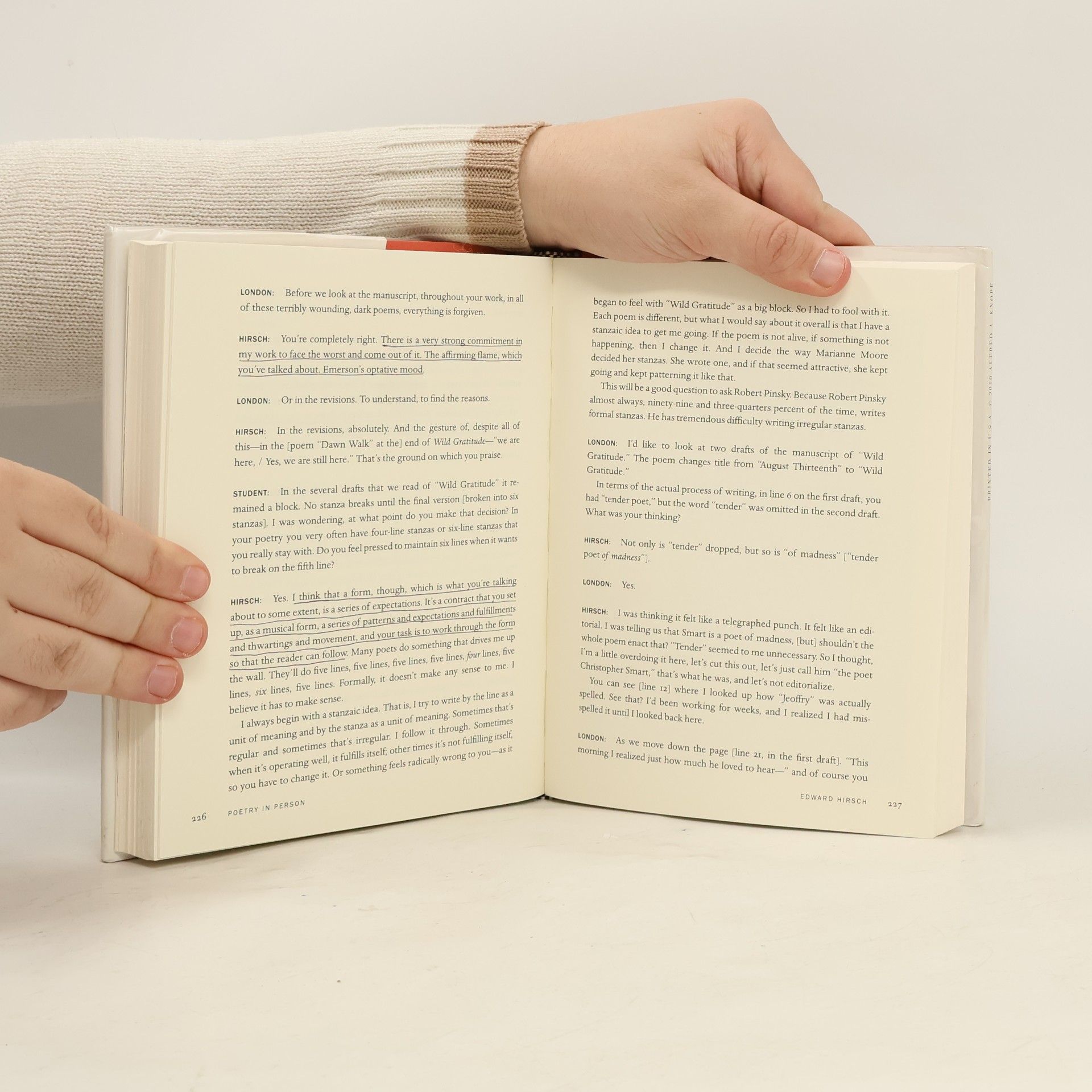 Alexander Neubauer Poetry in Person