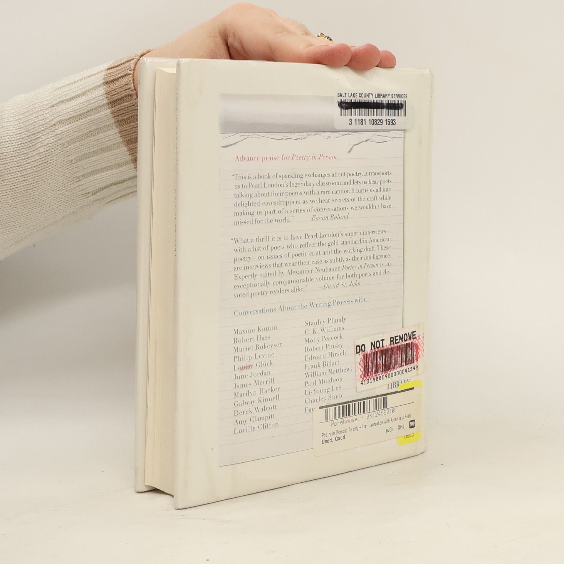 Alexander Neubauer Poetry in Person