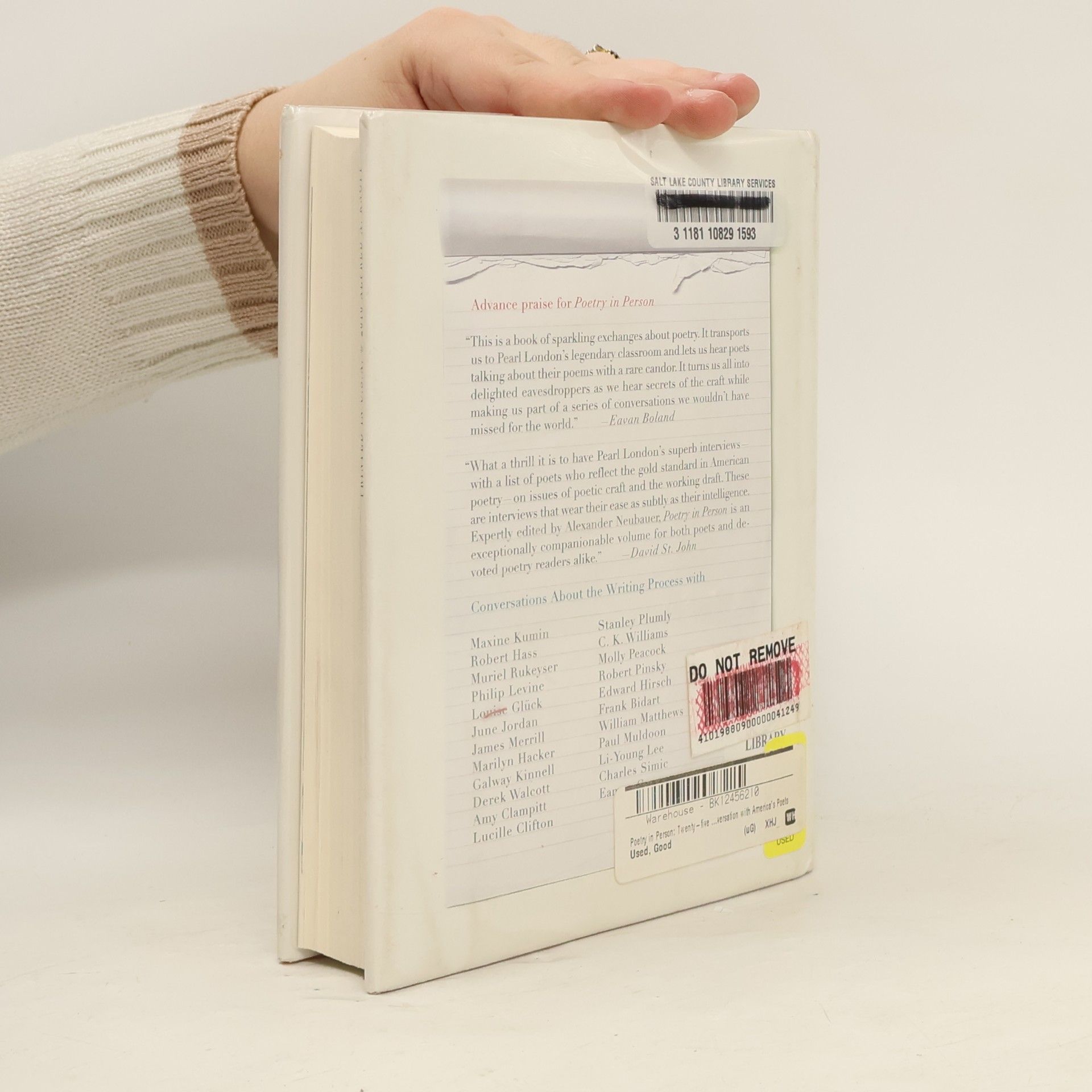 Alexander Neubauer Poetry in Person