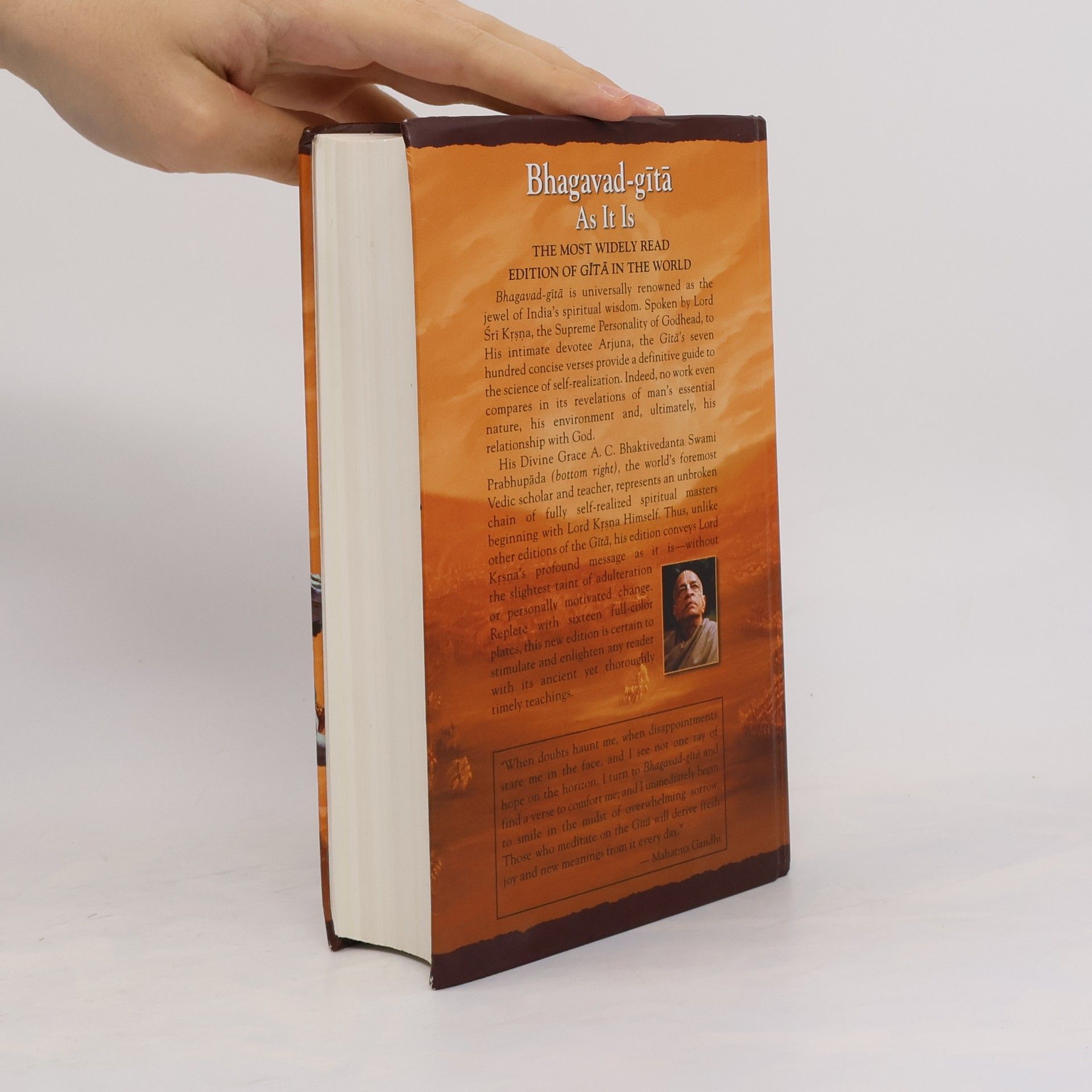 Šrí Šrímad A. Č. Bhaktivédanta Swami Prabhupáda Bhagavad-Gita. As It Is