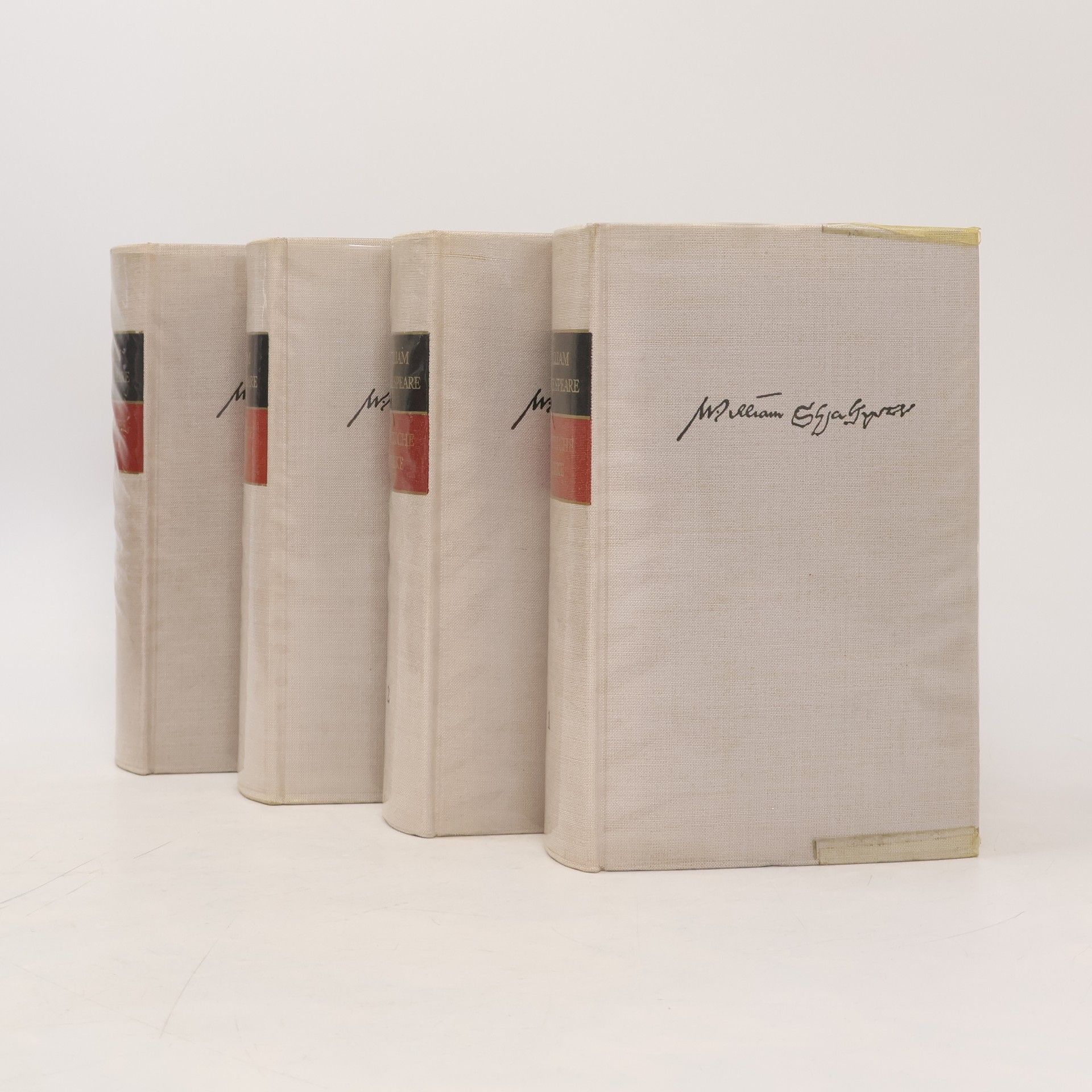William Shakespeare Sämtliche Werke 1-4