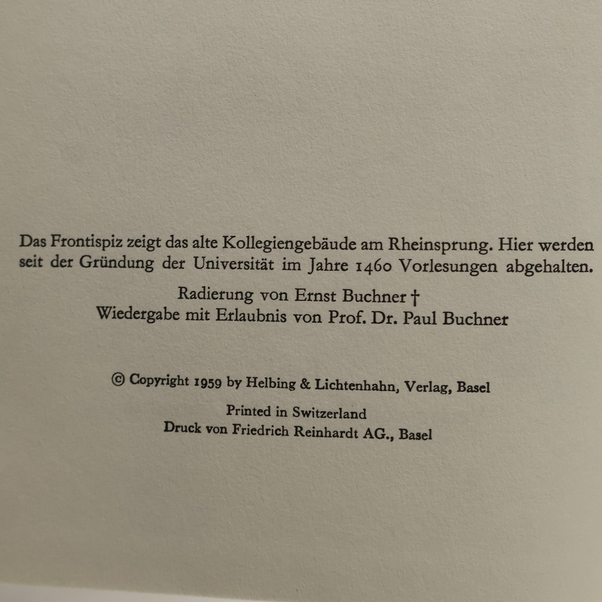 Kolektiv autorů Basler Stadtbuch 1960