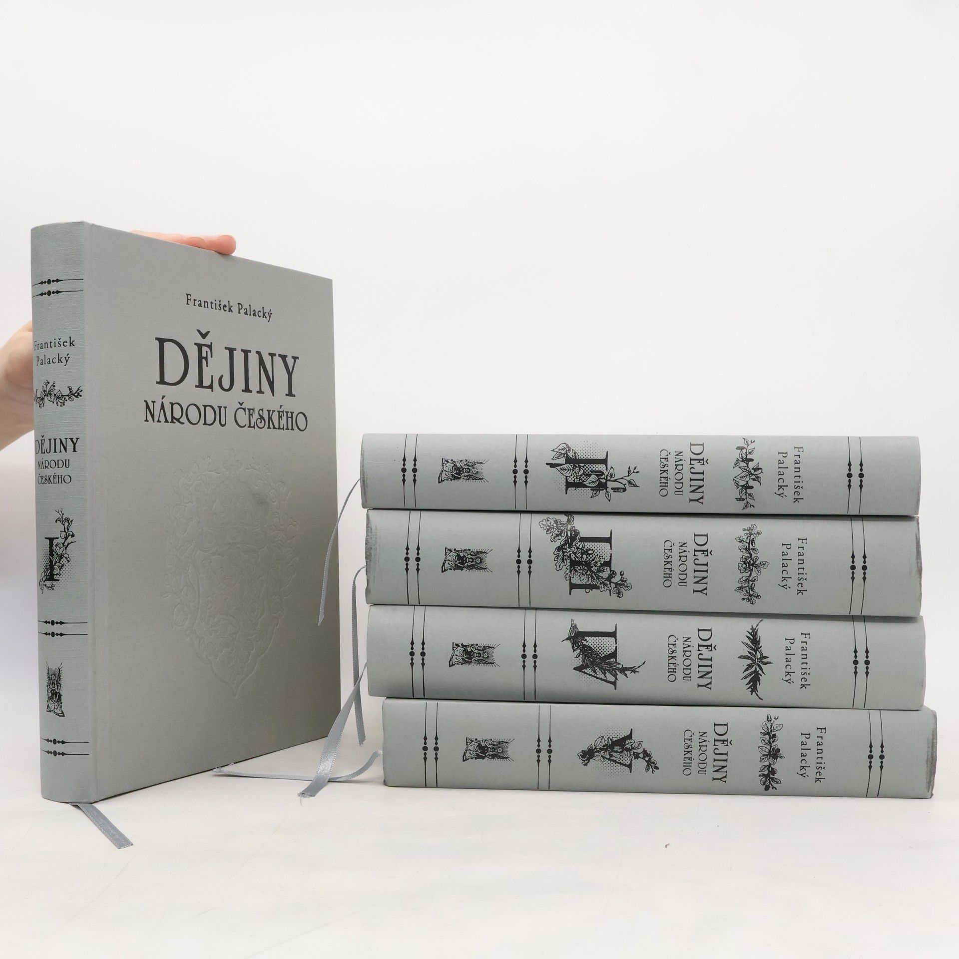 František Palacký Dějiny národu Českého v Čechách i v Moravě I-V
