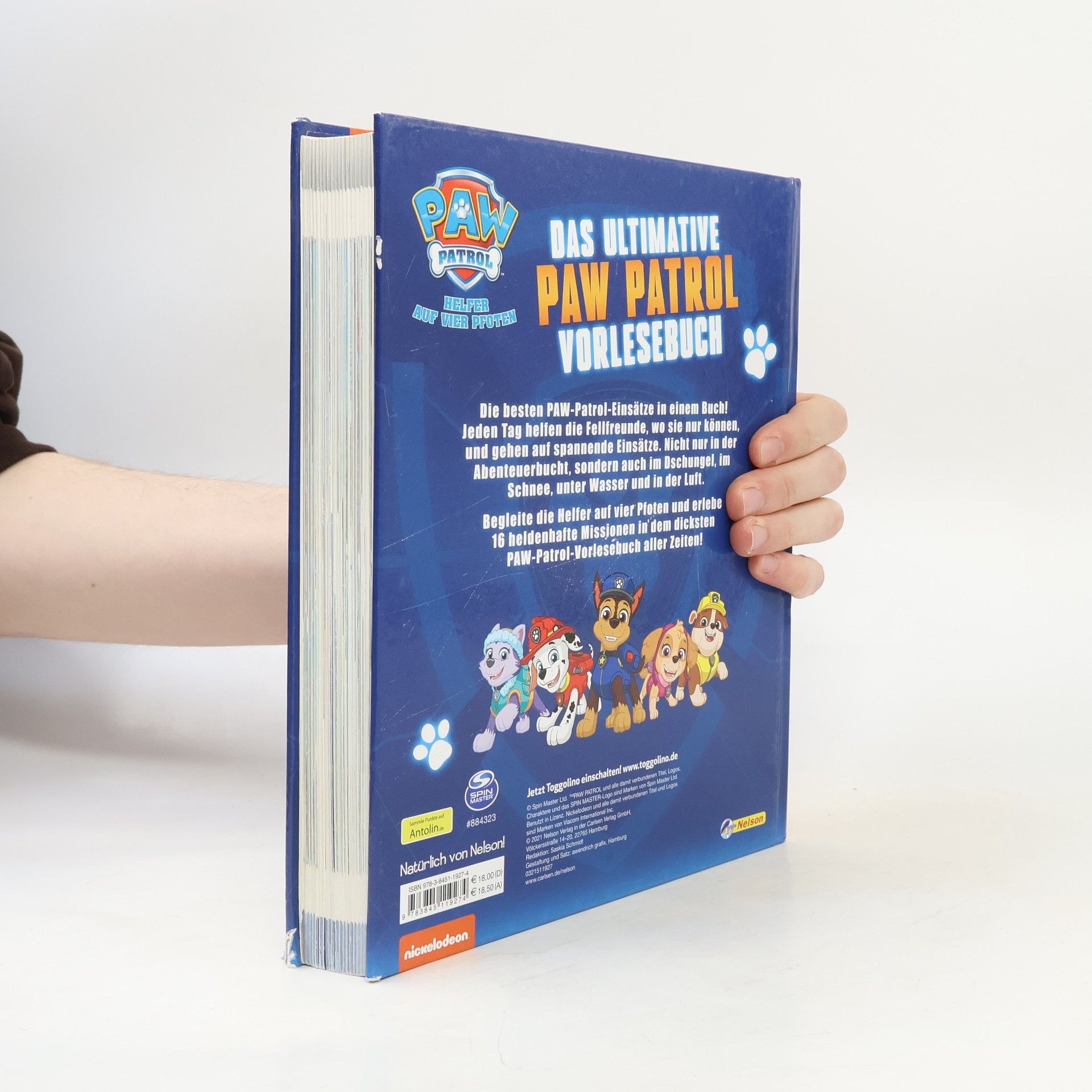 Nelson Verlag PAW Patrol: Das ultimative PAW-Patrol-Vorlesebuch
