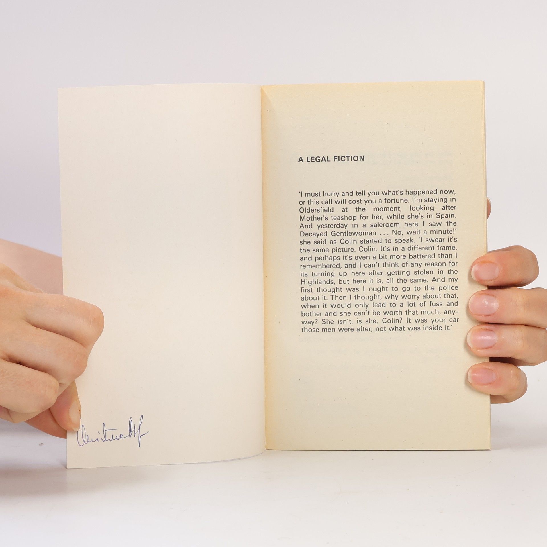 Elizabeth Ferrars A Legal Fiction