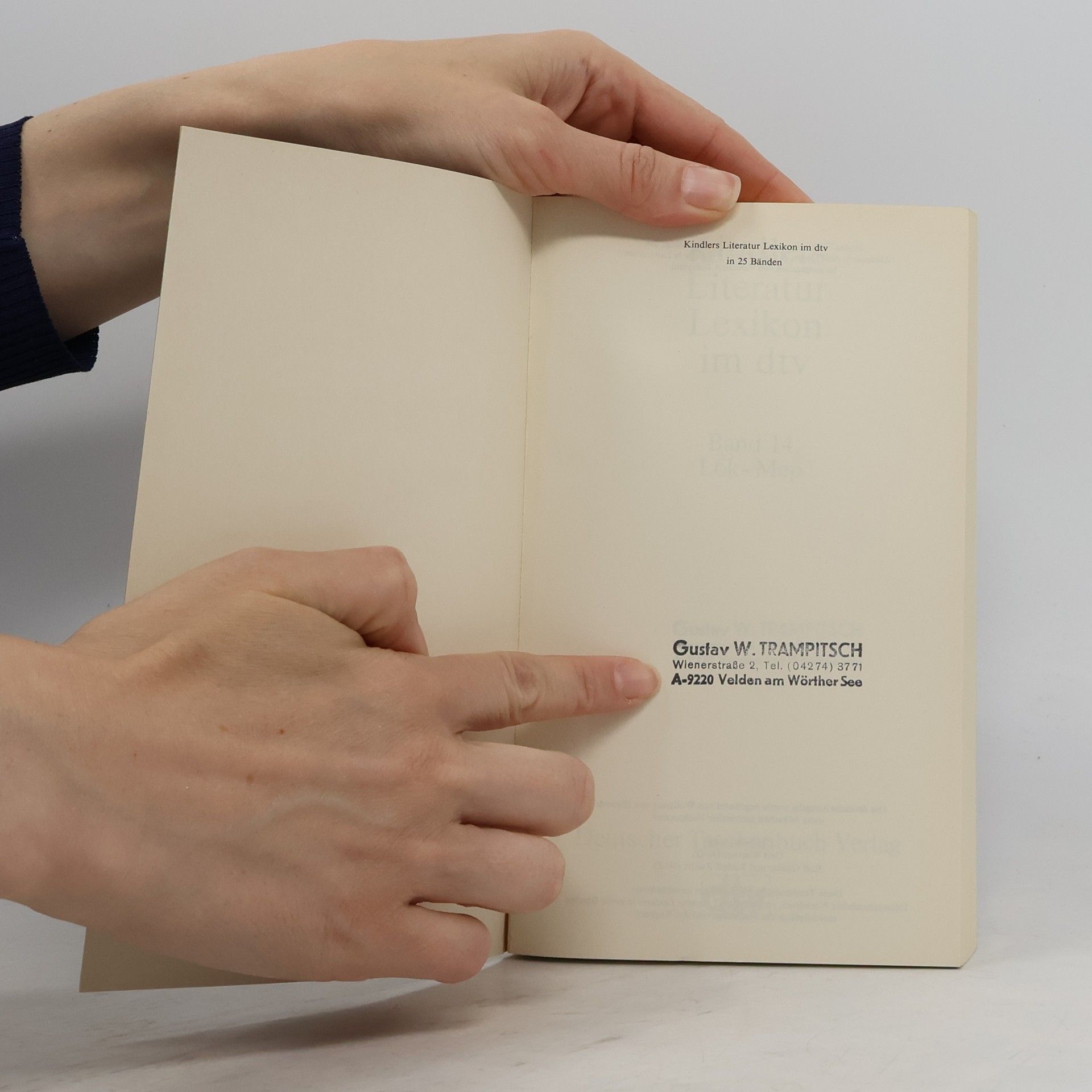 Wolfgang von Einsiedel Kindlers Literatur Lexikon im dtv